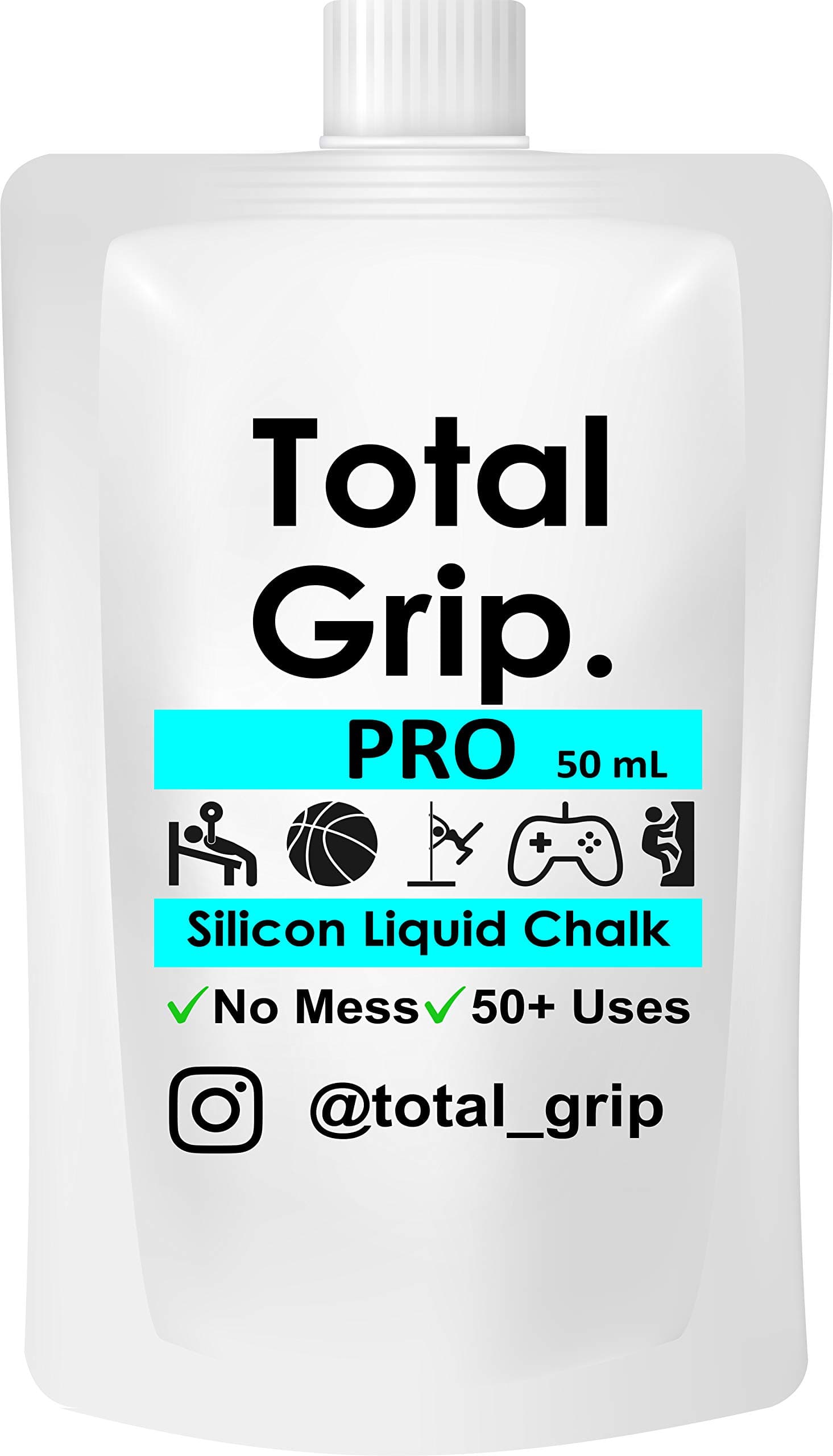 Liquid Chalk | Pole Dance Grip | Climbing | Weightlifting | Invisible Silica Formulation