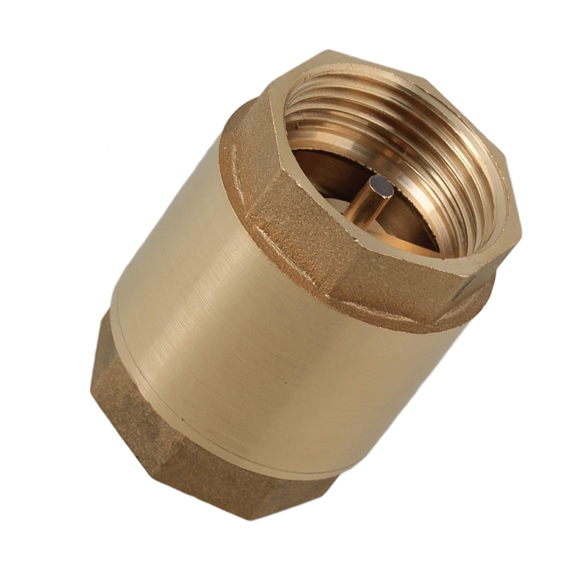 Brass Female Male Spring Check Valve Vertical 1" BSPP Check Valve Hydraulic Control