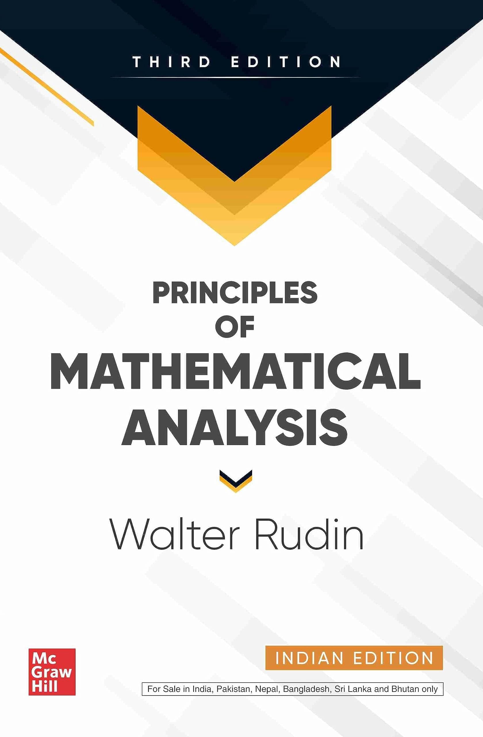 Principles of Mathematical Analysis | 3rd Edition | Walter Rudin