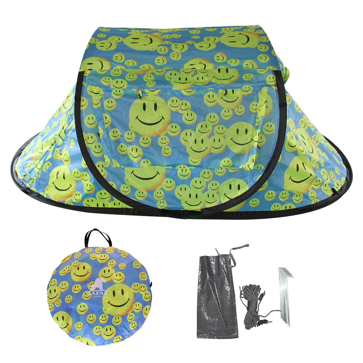 2 Person Tent Glow in The Dark, Instant Automatic Pop Up Easy Opening Tents for Backpacking Camping