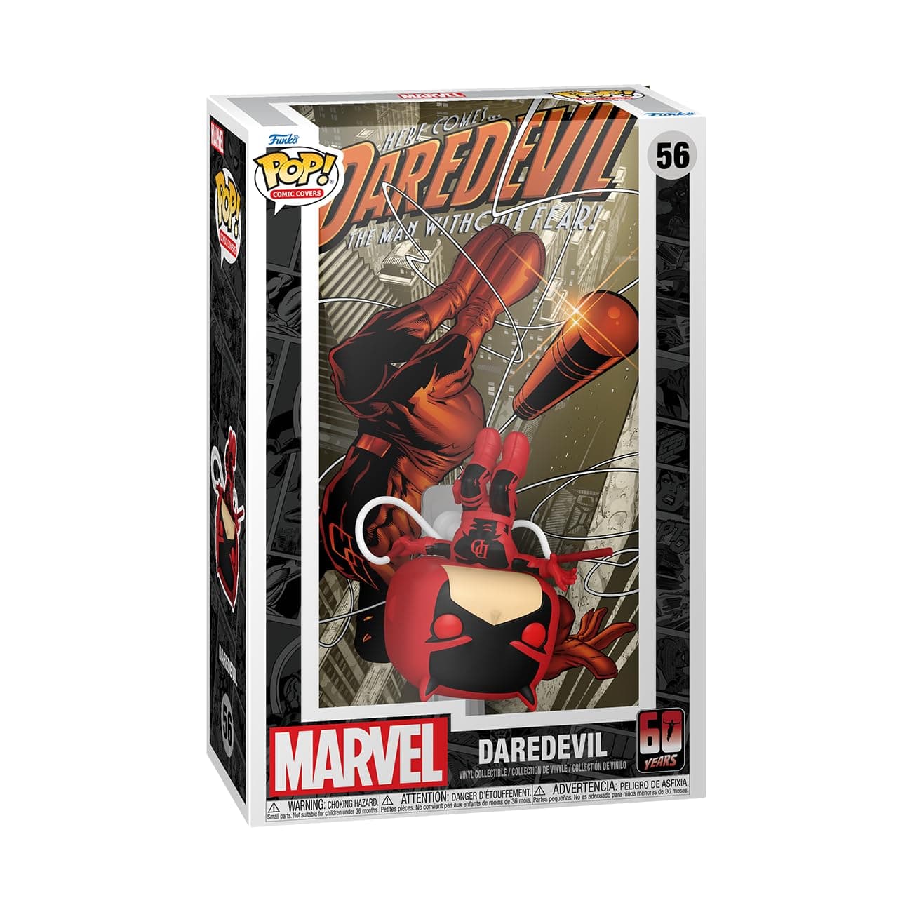 Funko POP! Comic Cover: Dd 60th – Daredevil #1 - Collectable Vinyl Figure - Gift Idea - Official Merchandise - for Kids & Adults - Movies Fans - Model Figure for Collectors and Display