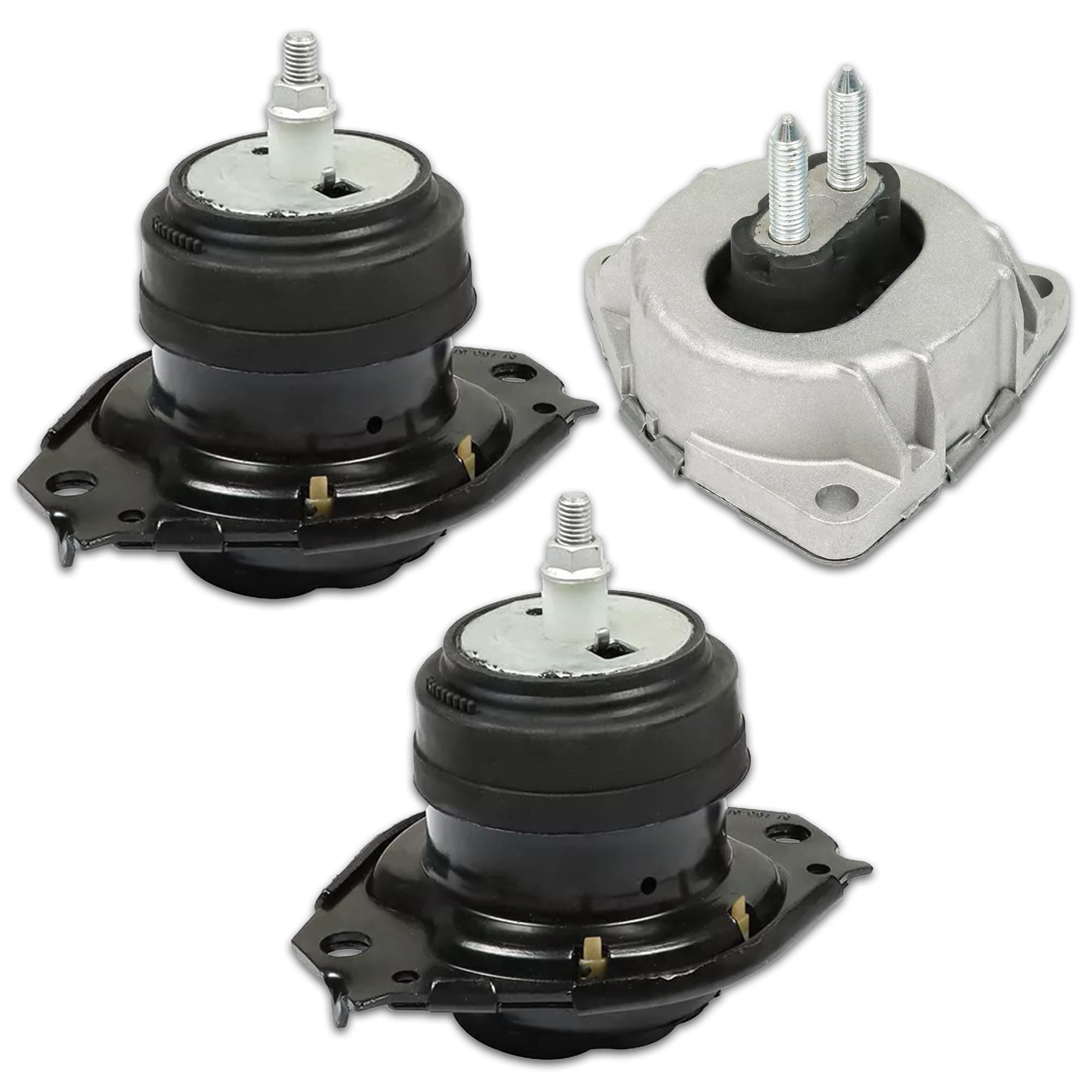 Motor Mounts and Transmission Mount Compatible with 2011-2019 Dodge Durango 3.6L 5.7L, 2011-2019 Jeep Grand Cherokee 3.6L 5.7L 6.4L Engine Mount Kit, A5611 A5611 A5488