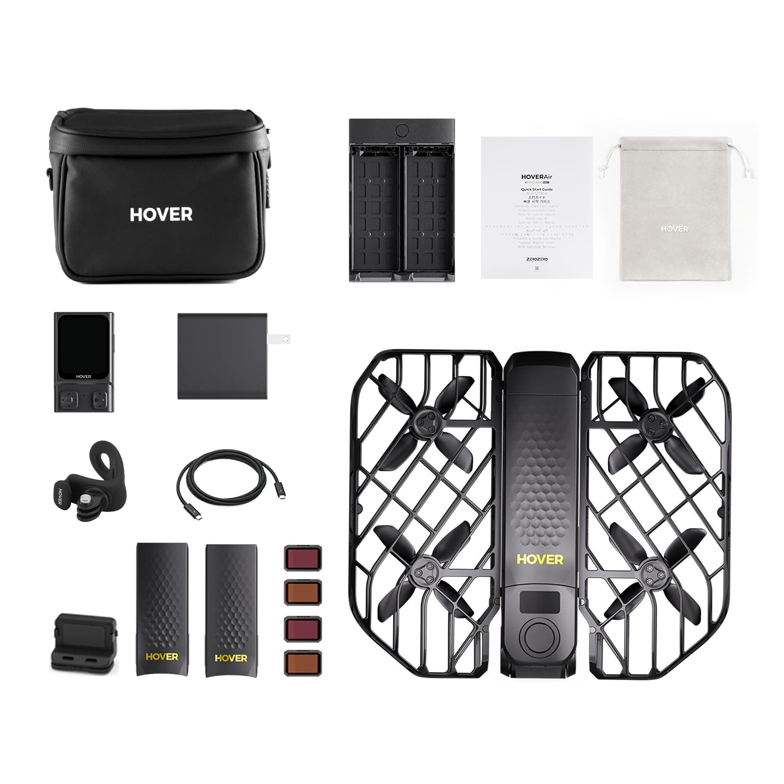 X1 PROMAX 8K action camera bicycle combo Black