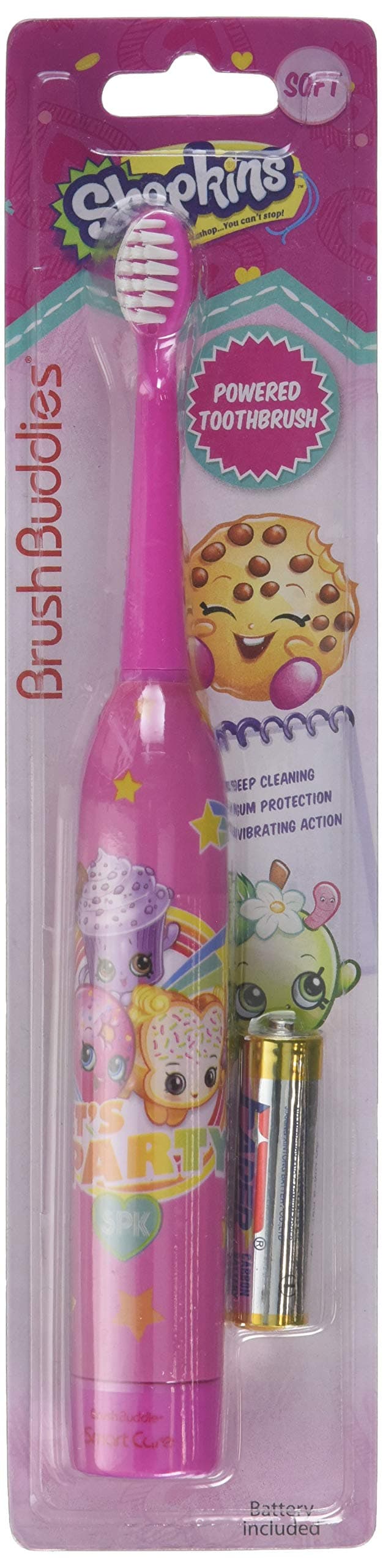 Brush Buddies Shopkins Sonic Powered Toothbrush