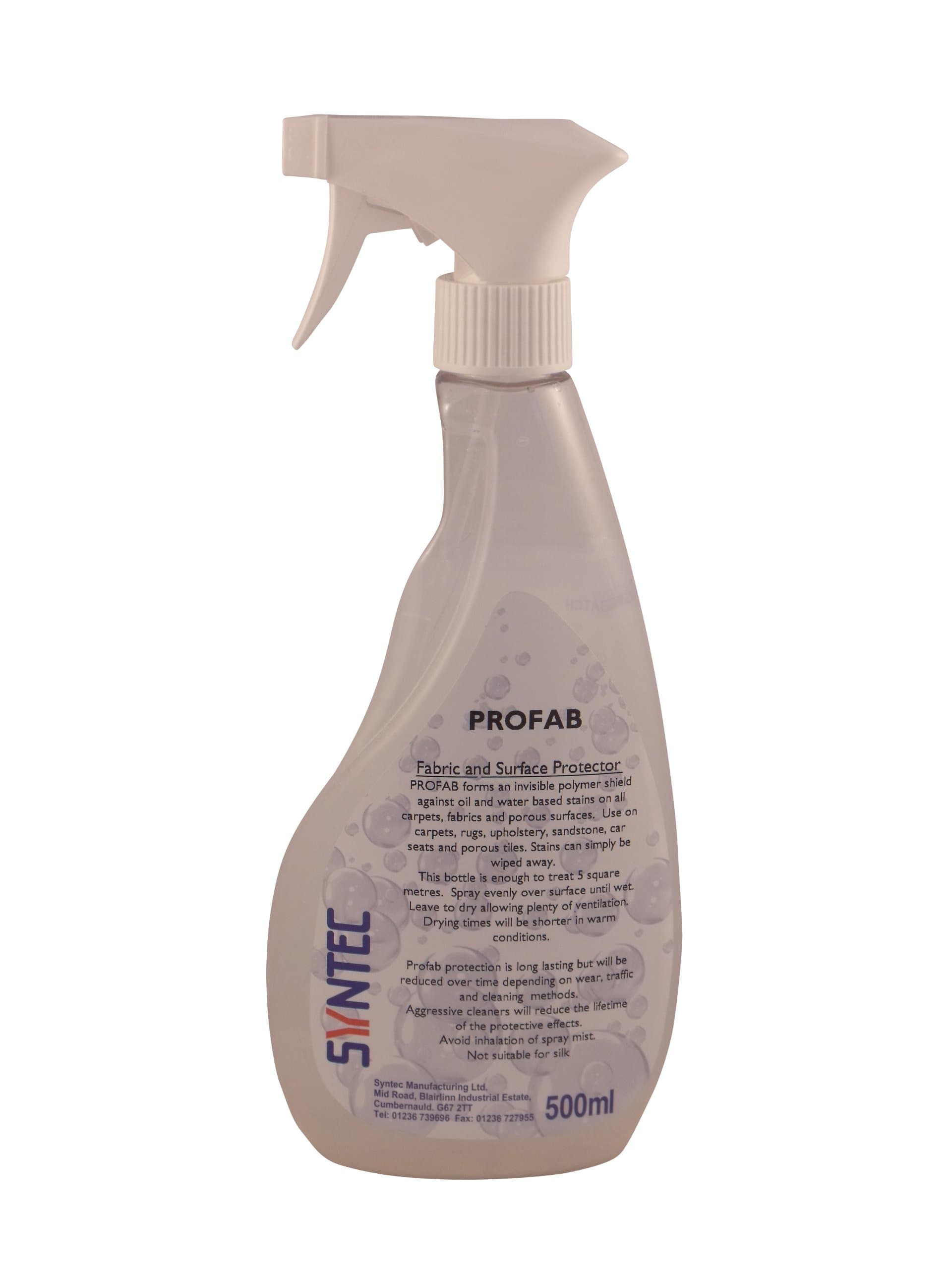 Syntec Profab - Carpet & Fabric Stain Protector 500ml