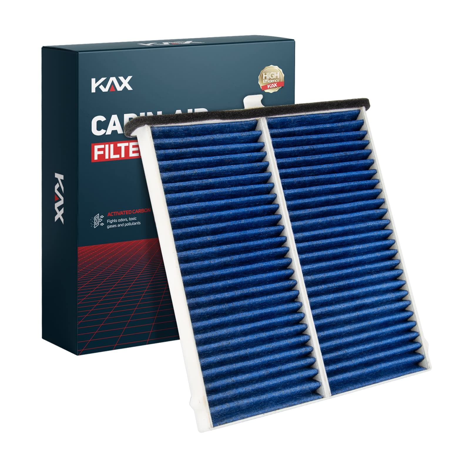 KAX Cabin Air Filter, Replace for GCF003 (CF11811) Mazda3, Mazda6, CX-5 Cabin Filter, Compatibile with KD45-61-J6X, Strong Adsorption w/Upgraded Activated Carbon