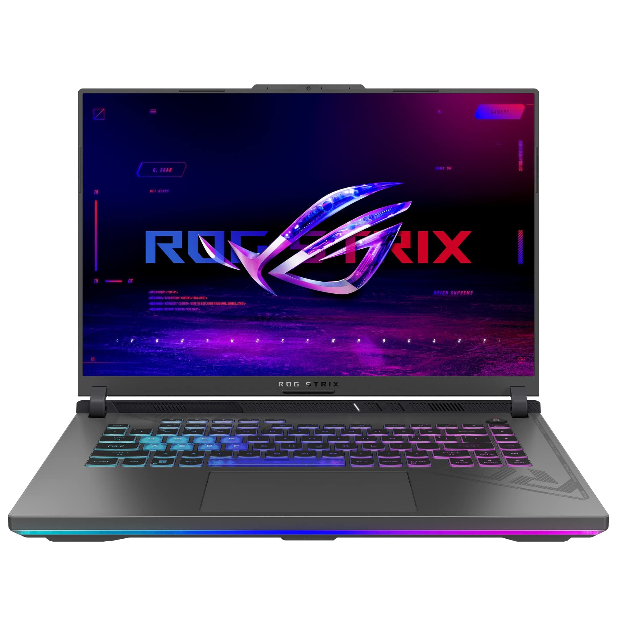 ROG Strix G16 (2024) Gaming Laptop - Intel Core i7-13650HX, 16" FHD 165Hz Display, 16GB RAM, 1TB SSD, NVIDIA GeForce RTX 4060 8GB, Windows 11