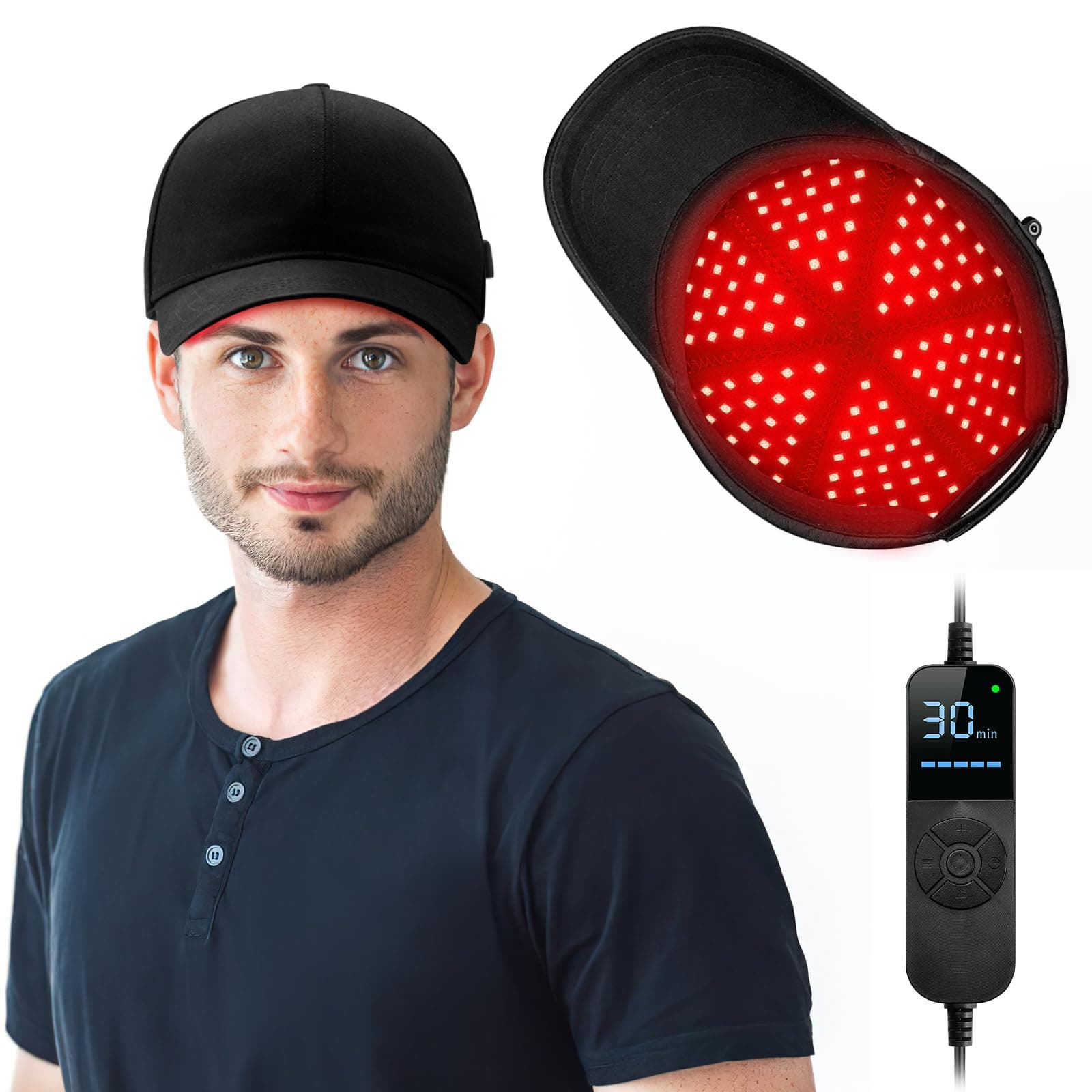 Laser Hair Growth Cap Red Light Therapy