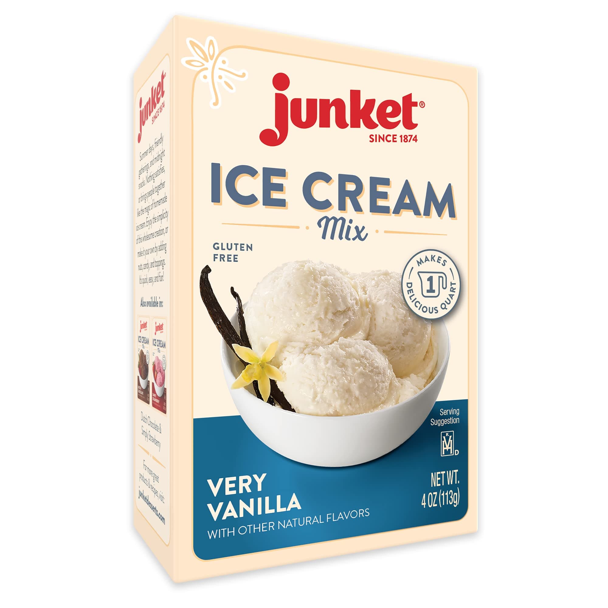 Ice Cream Mix Very Vanilla, 4 Ounce (Pack of 1)