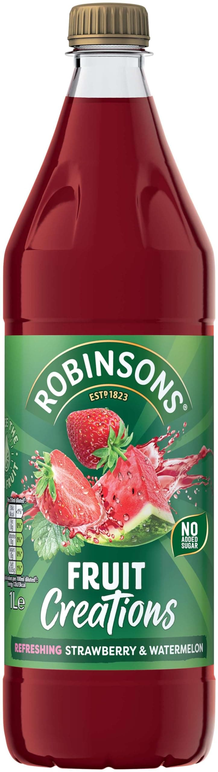 Robinsons Fruit Creations Strawberry & Watermelon 1 L (UK)
