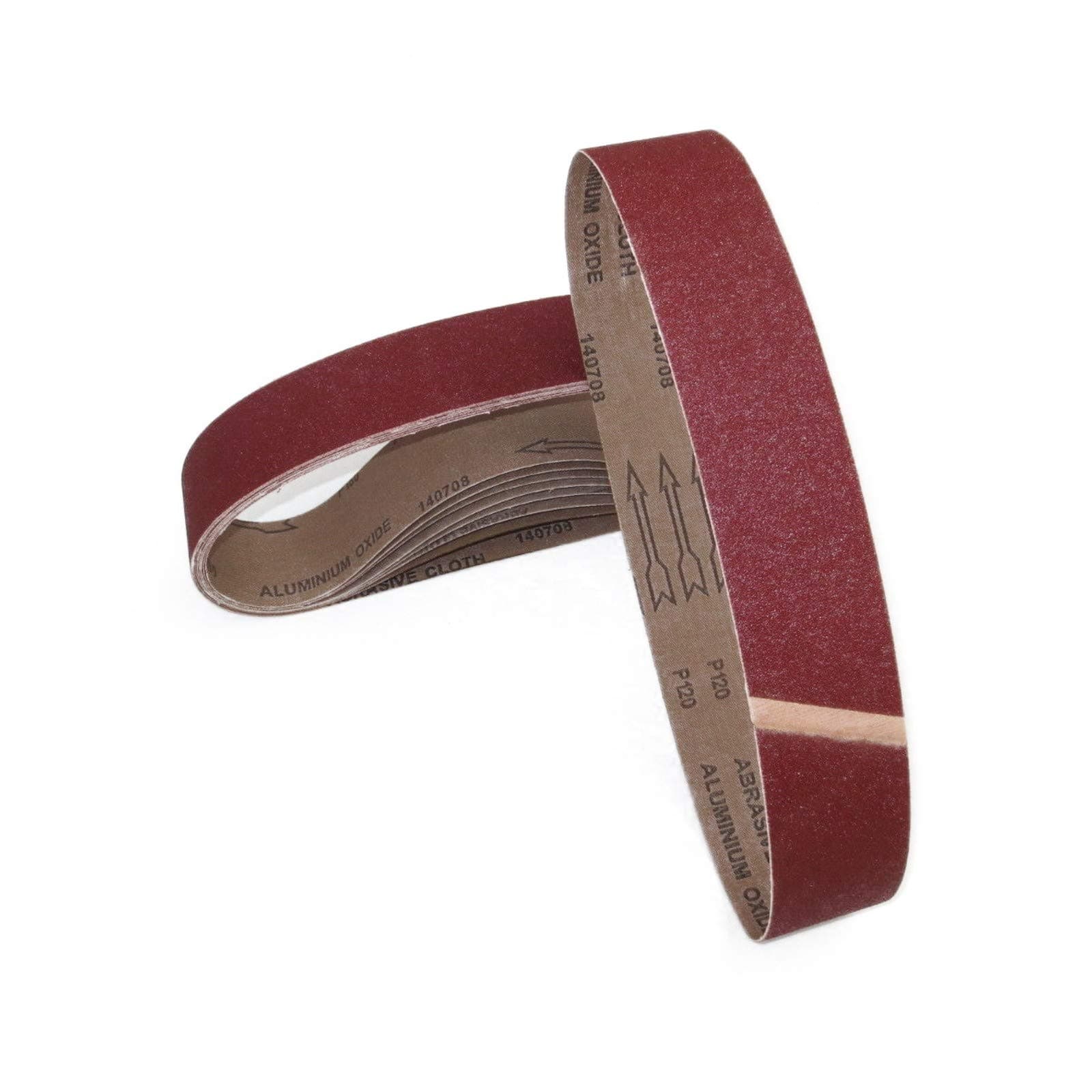 Eckra Sanding Belts 50 x 686 mm P 240 Sanding Belt Sandpaper Emery Paper (10)