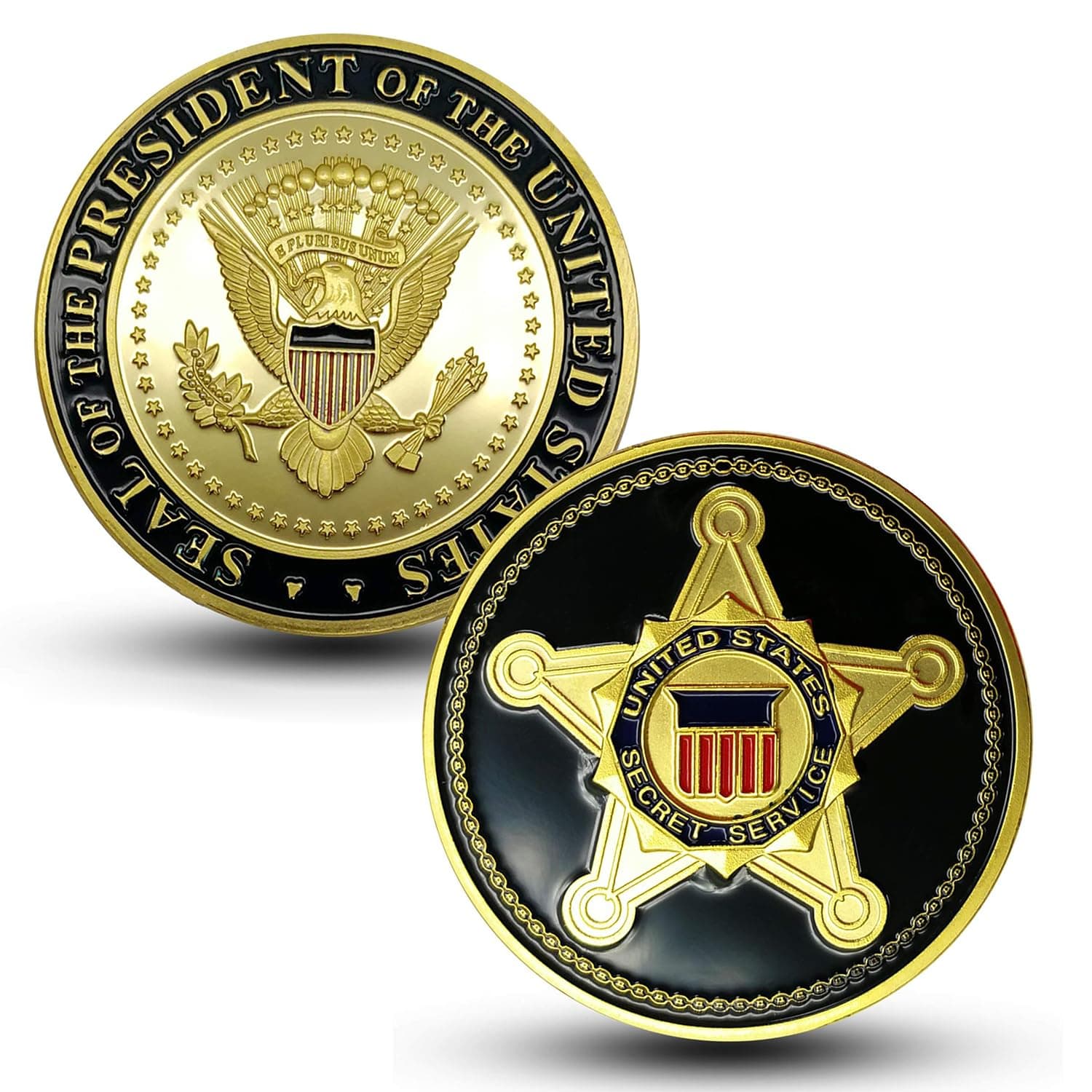 US Secret Service Challenge Coin Counter Assault Team Challenge Coin