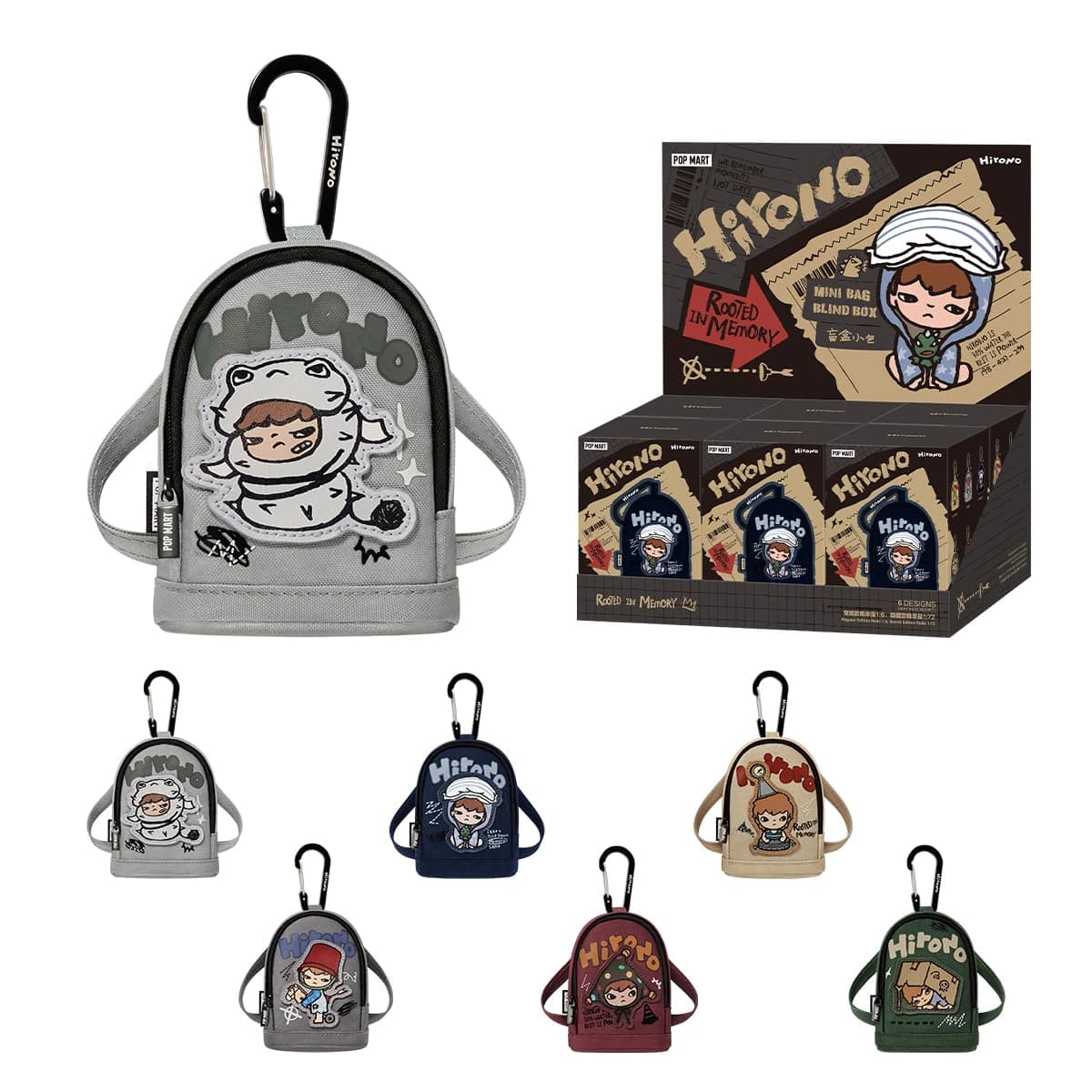 POP MART HIRONO Echo Series (1 Piece), Pop-Mart Toy Toy Toy PVC Soft Vinyl Original Character Birthday Gift