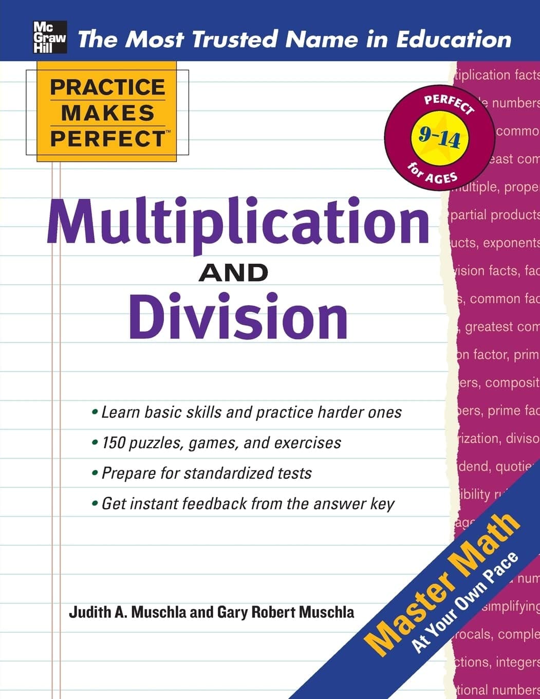Multiplication and Division: Ages 9-14 (Practice Makes Perfect Series) First Edition
