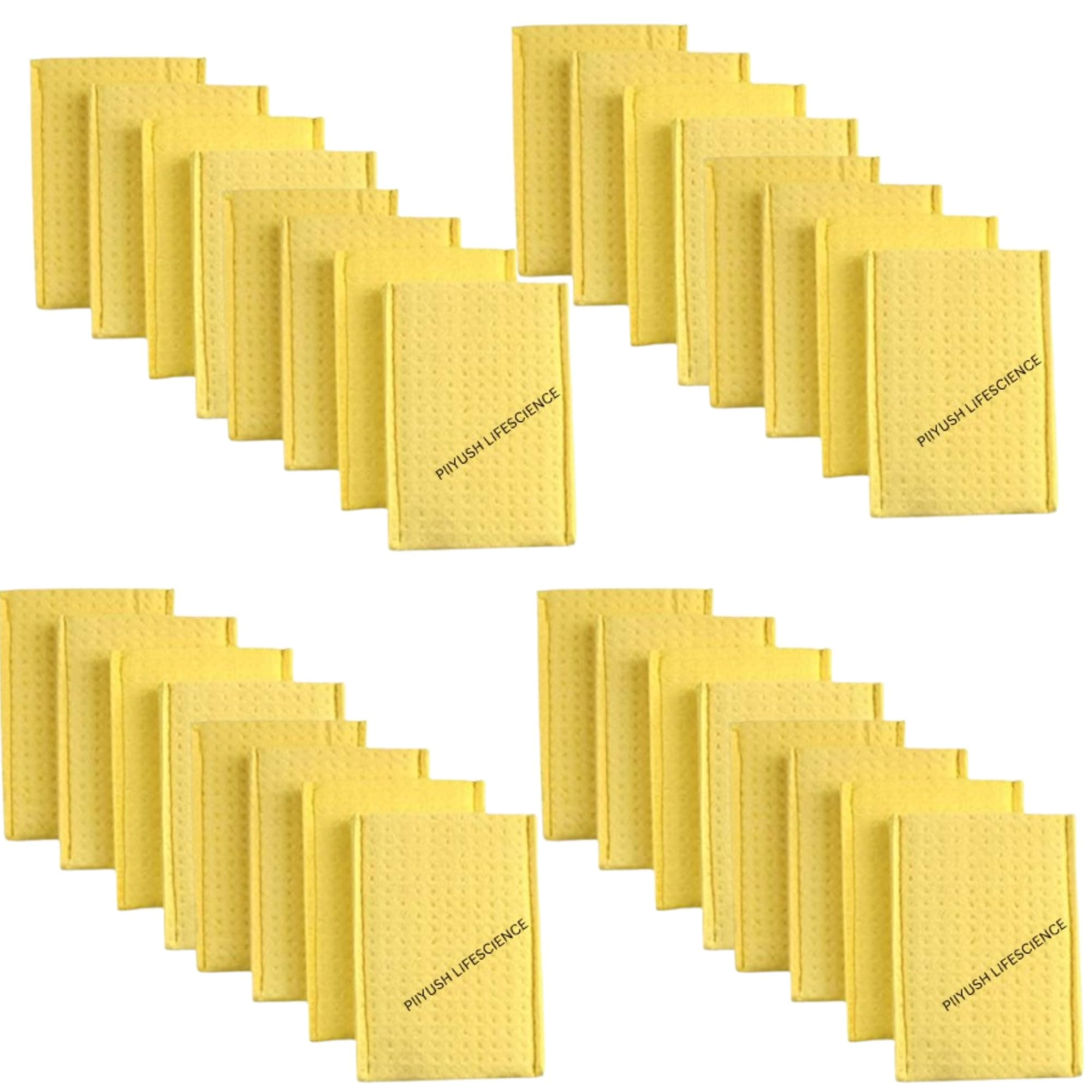 Sponge Cover for Carbon Electrode for Electrotherapy Device 7cm x 8cm, Set of (32)