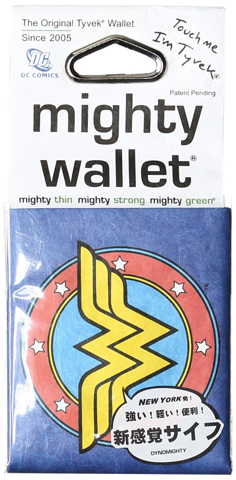 Dynomighty Men's DC Comics Ultra Thin Eco-friendly Tyvek Mighty Wallets