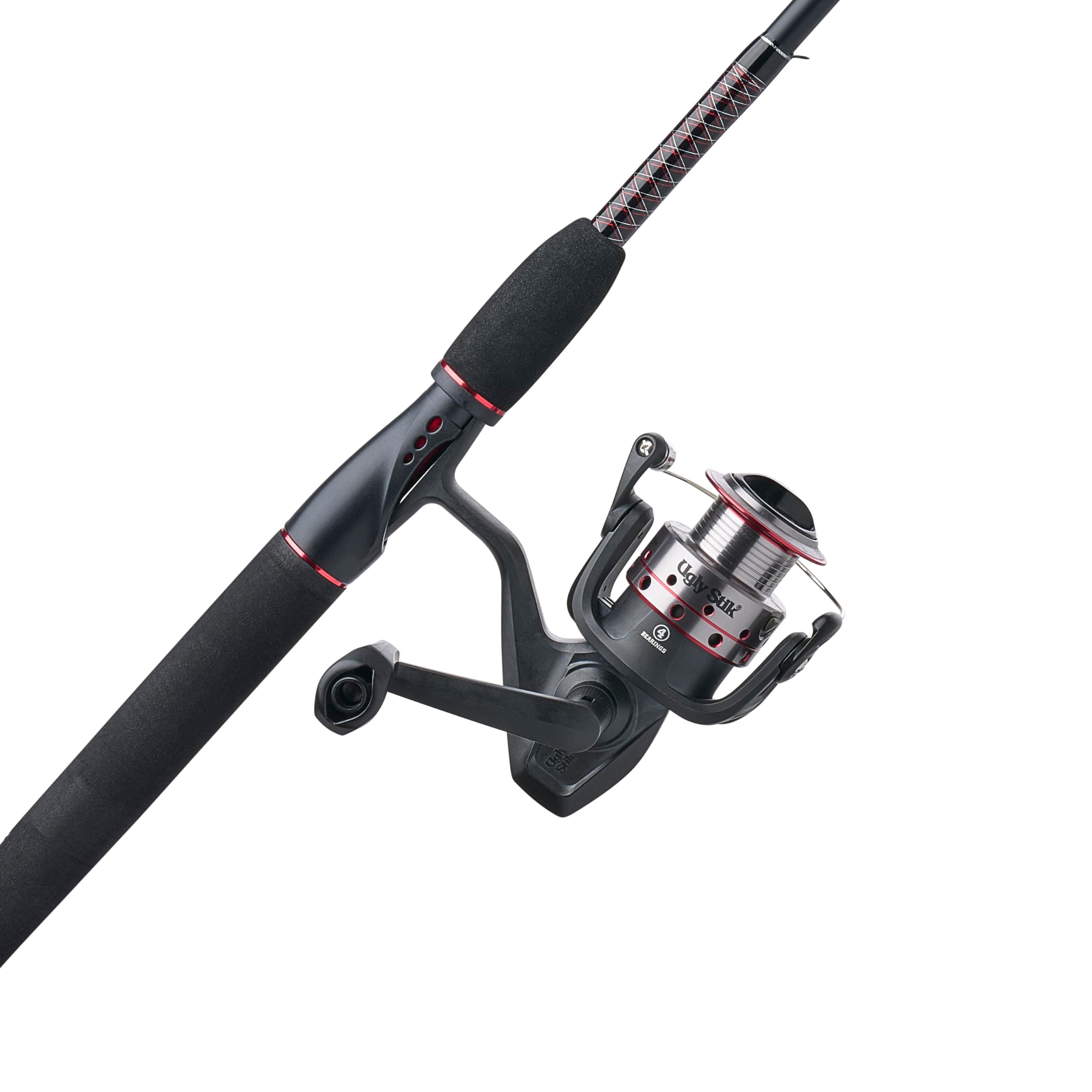 Shakespeare Ugly Stik GX2 Spinning Combo, Medium/6-Feet x 6-Inch