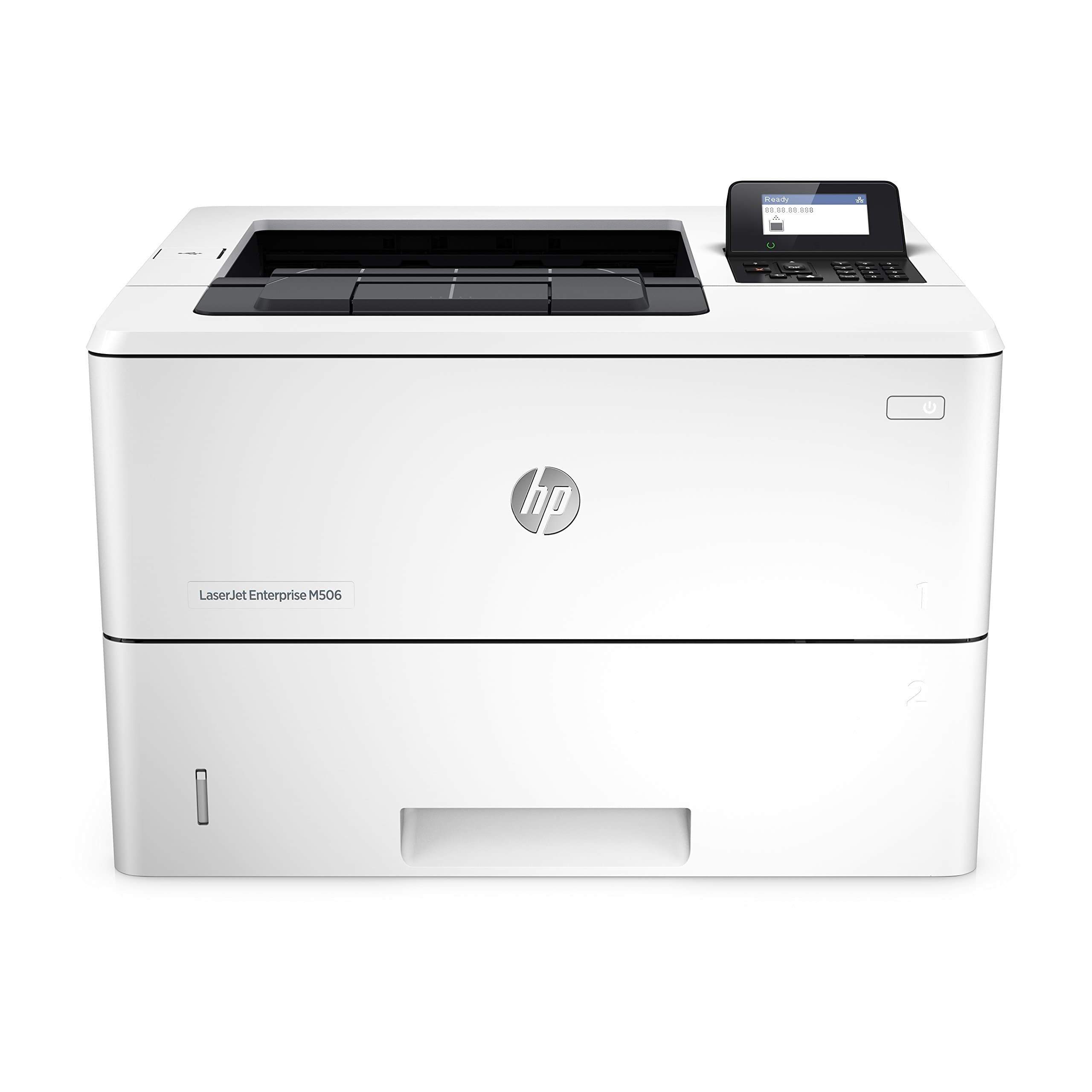 HP LaserJet Enterprise M506dn Laser Printer with Built-in Ethernet & Duplex Printing (F2A69A) (Renewed)