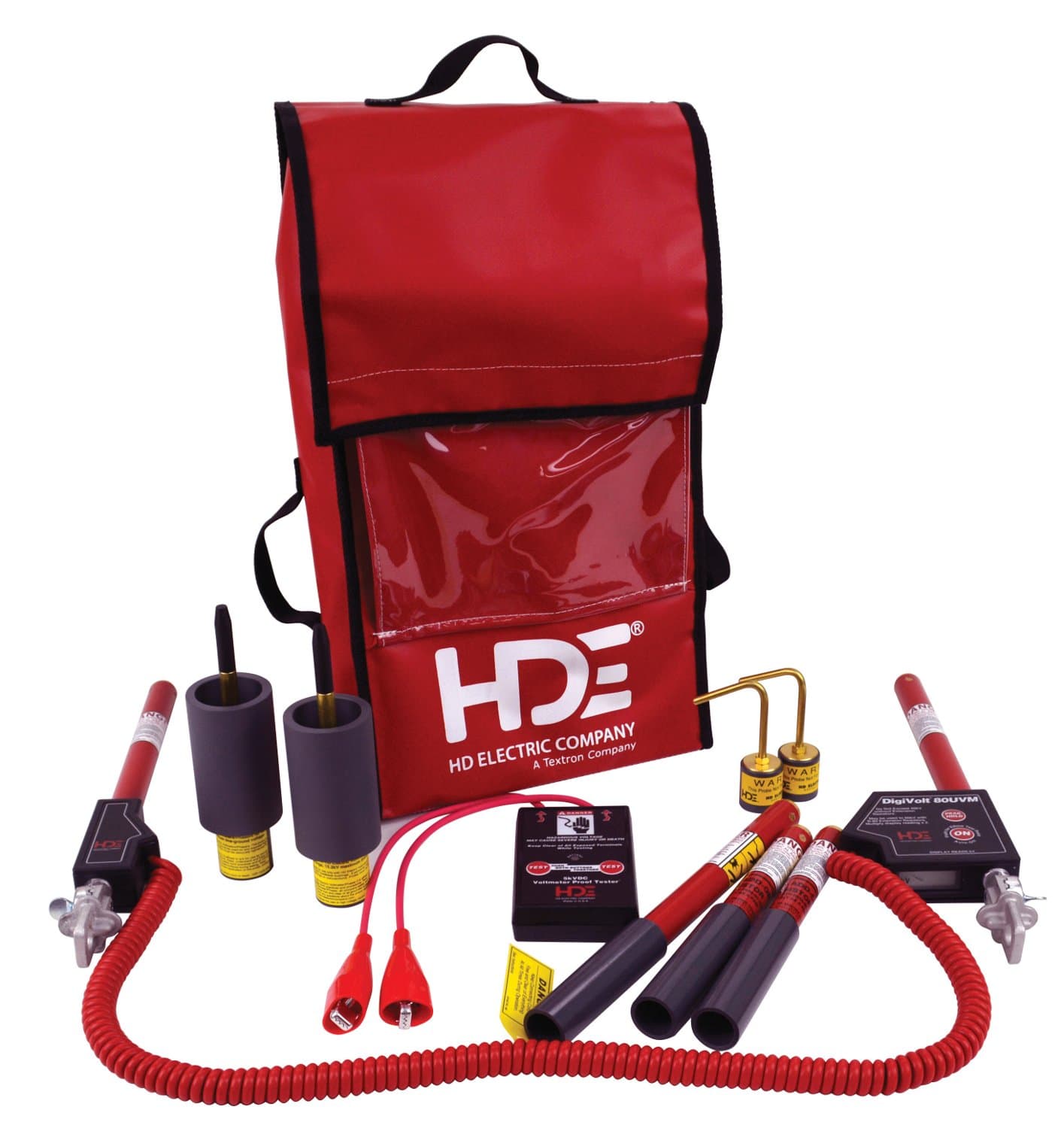 HD Electric DVM-80UVK DigiVolt Universal Digital Voltmeter and Kit