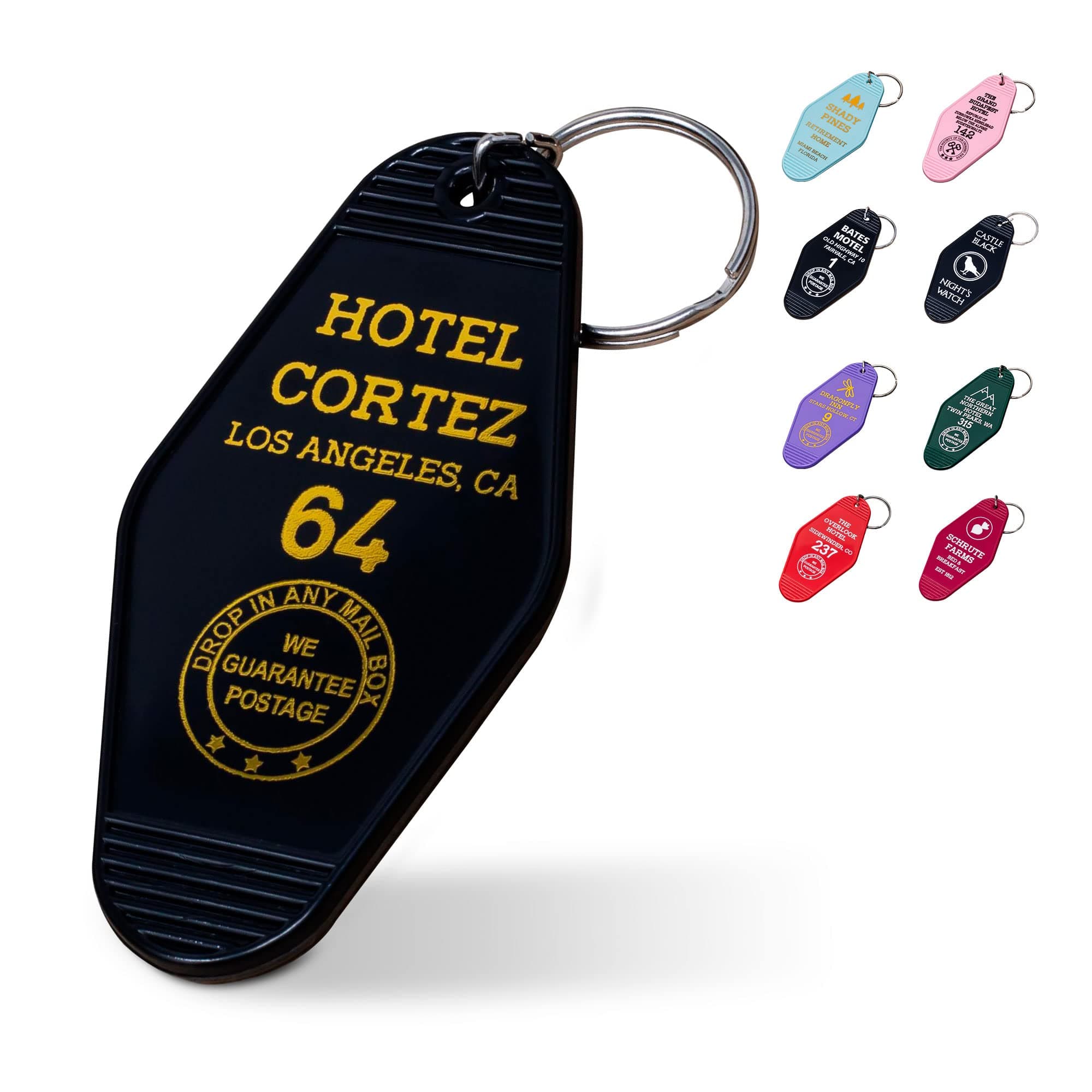 ChillkatVintage Hotel Motel Keychain