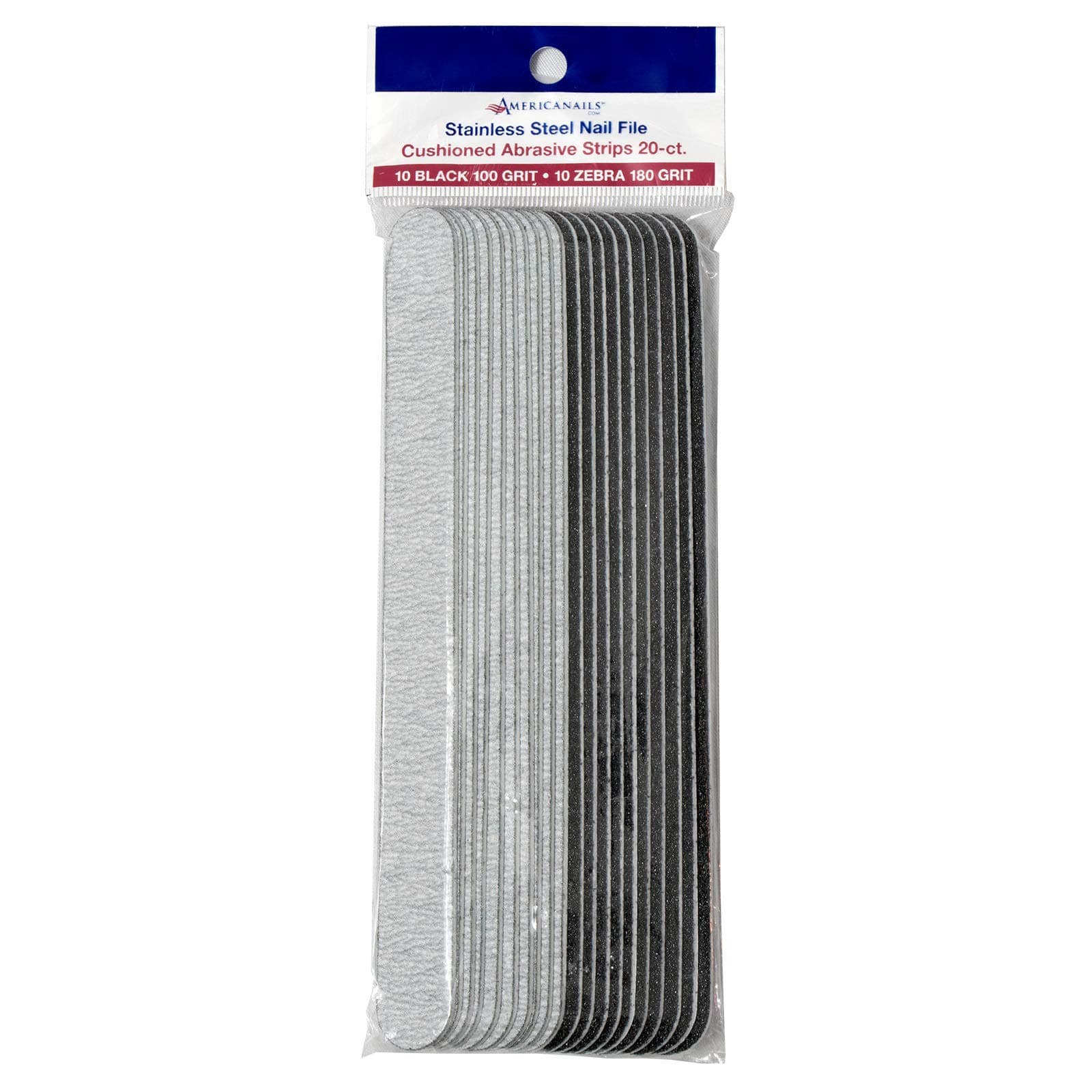 Americanails EasyPeel Cushioned Abrasive Strips 20ct