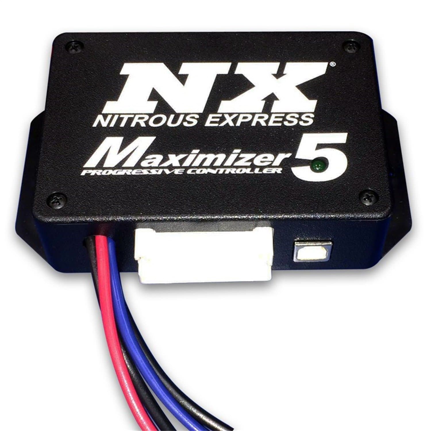 Nitrous Express 16008 Maximizer 5 Progressive Controller Incl. Internal Drivers for Stage One and Stage Two Operates Up to 4 Separate Stages of Nitrous Maximizer 5 Progressive Controller