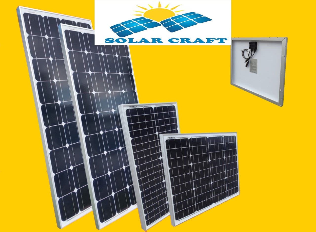 Solar Cell 2x130 Watt Power 12 V PV SOLAR PANEL Camping Home