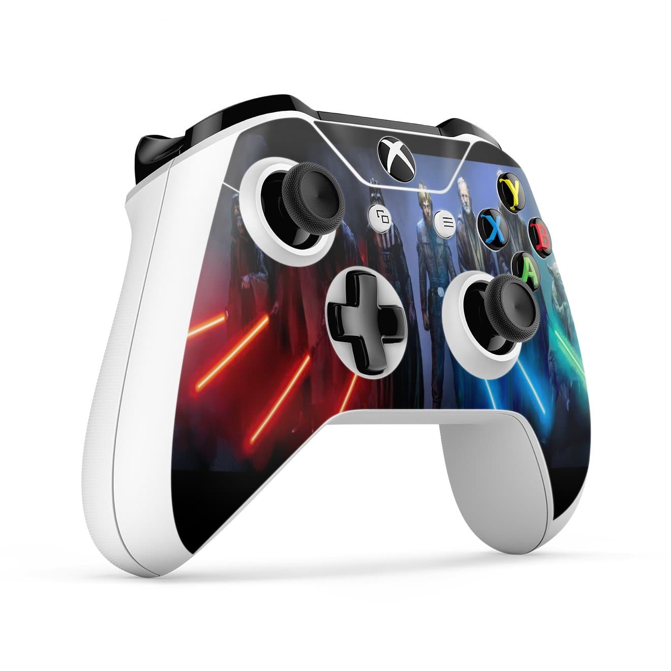 giZmoZ n gadgetZ 2 x Jedi Vs Sith Controller Skins Compatible with Xbox One S Full Wrap Vinyl Sticker