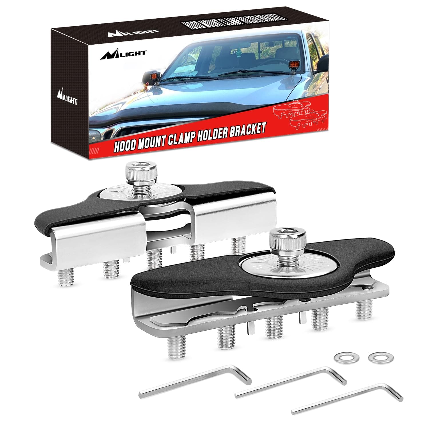 Hood Mount Clamps Brackets