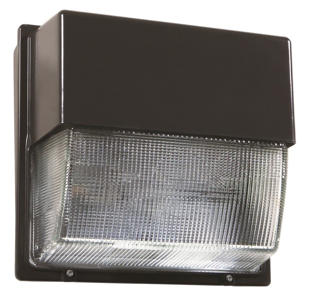 Lithonia LightingALO 50K TWP Lens LED Wall-Pack, Adjustable Light Output, Dark Bronze, 5000K | Daylight