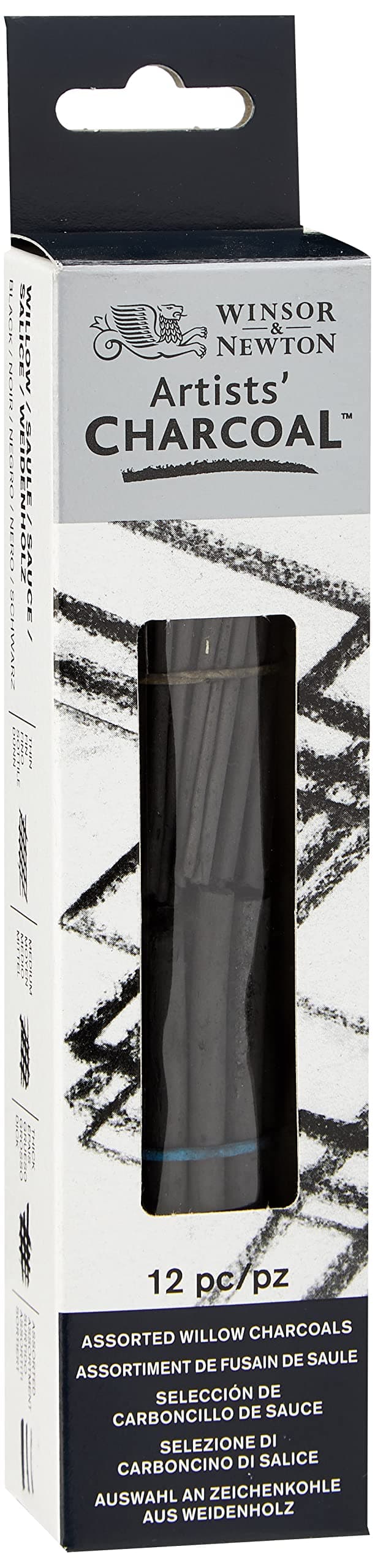 Winsor and Newton Artist Willow Charcoal Sticks - Assorted