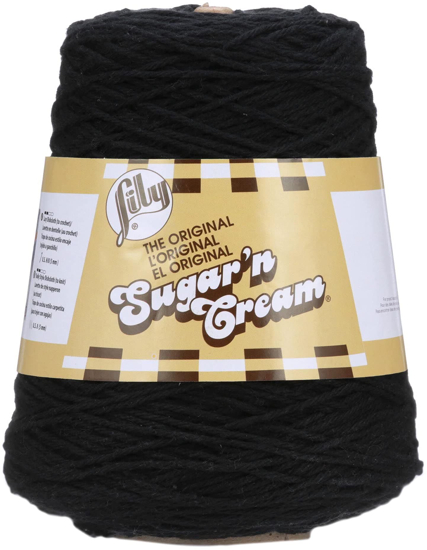 Lily Sugar 'N Cream Cone -400g- Black