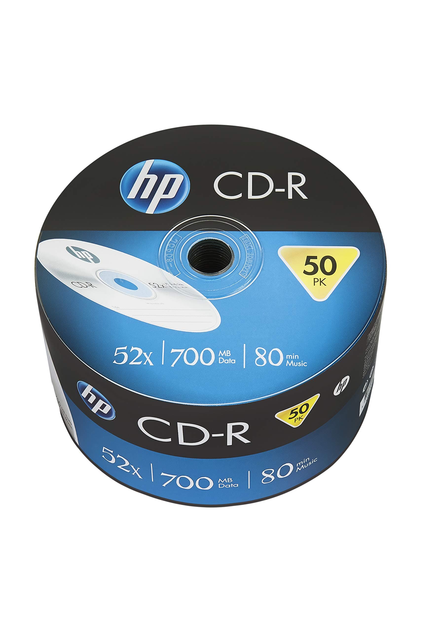 CD-R 52X 50PK BULK HP 700MB