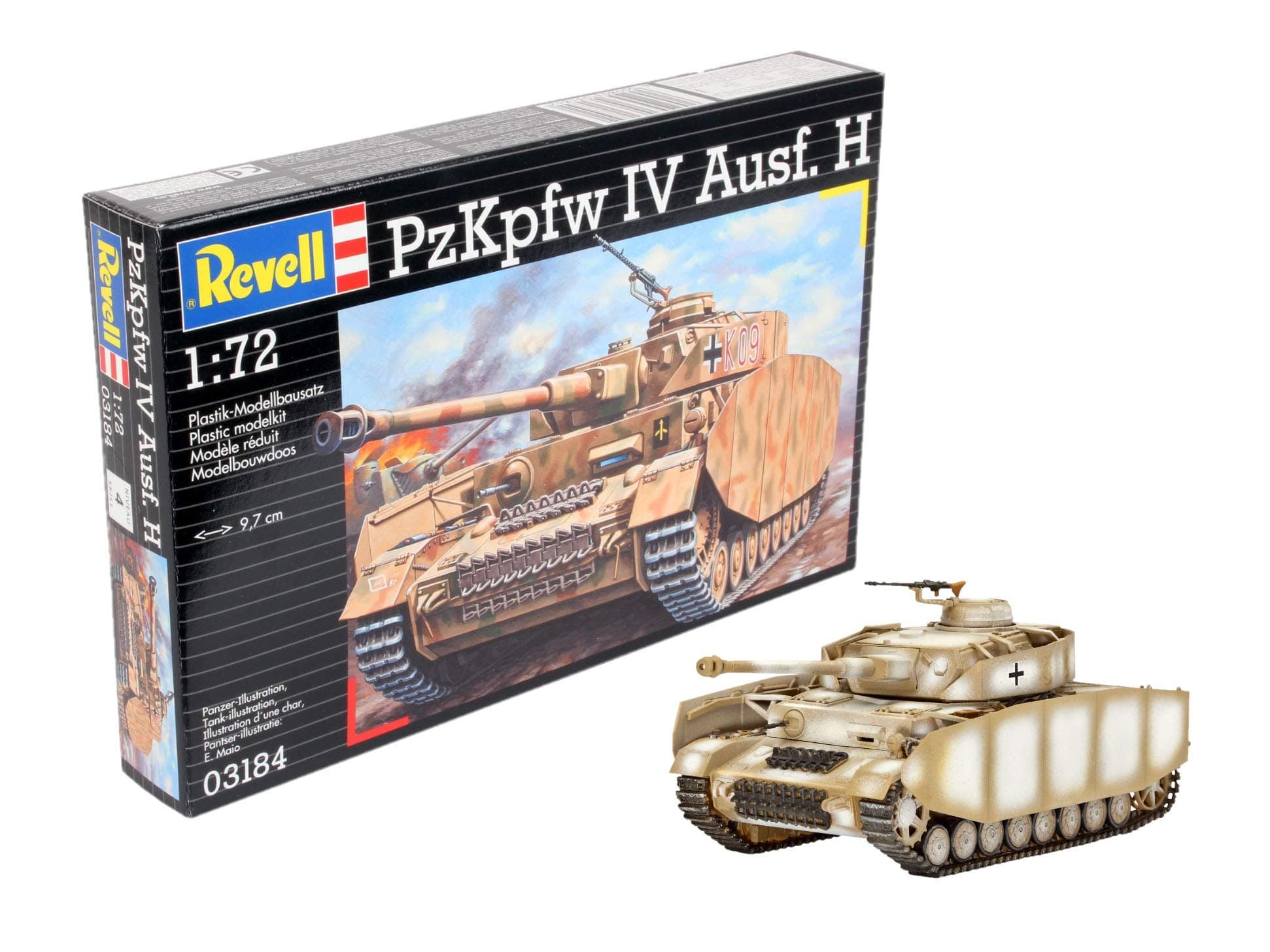 Revell Model Kit 03184 – Panzerkampfwagen IV Model H in Scale 1:72