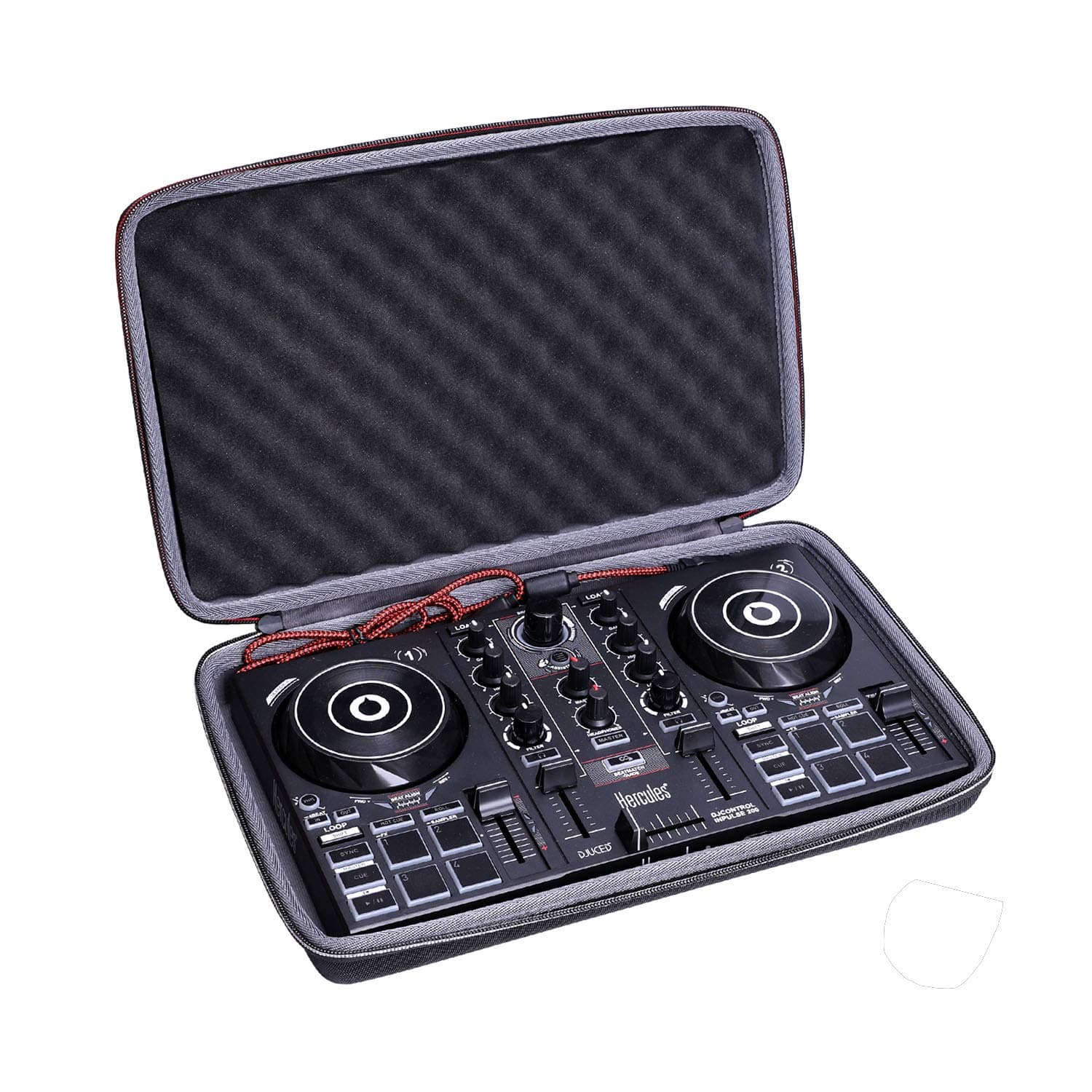 XANAD Hard Case Compatible for Numark Party Mix or Native Instruments Maschine Mikro Mk3 Drum Controllerï¼Ë†Inner Greyï¼â€°
