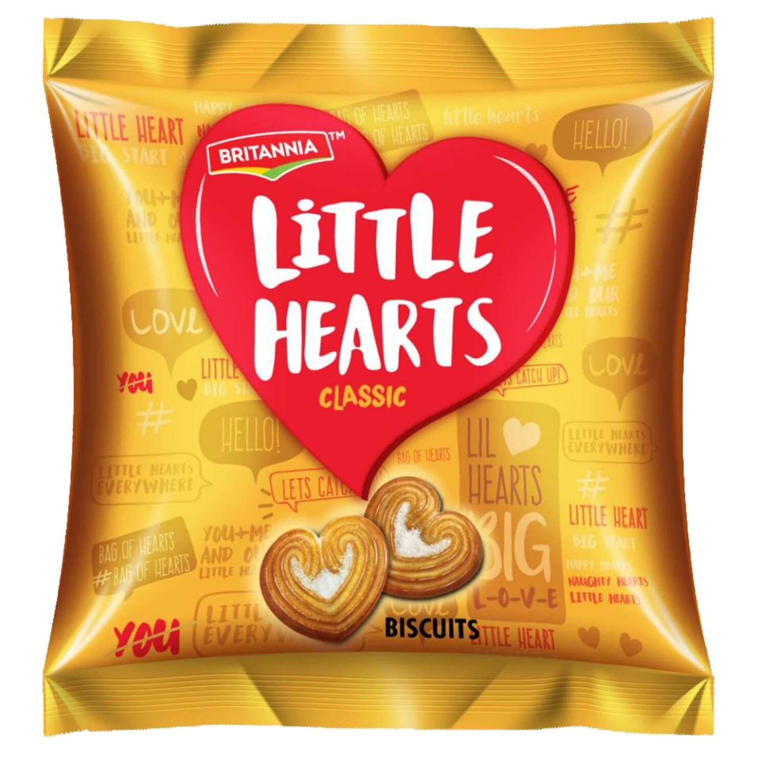 Little Hearts Classic Biscuits 50.5g