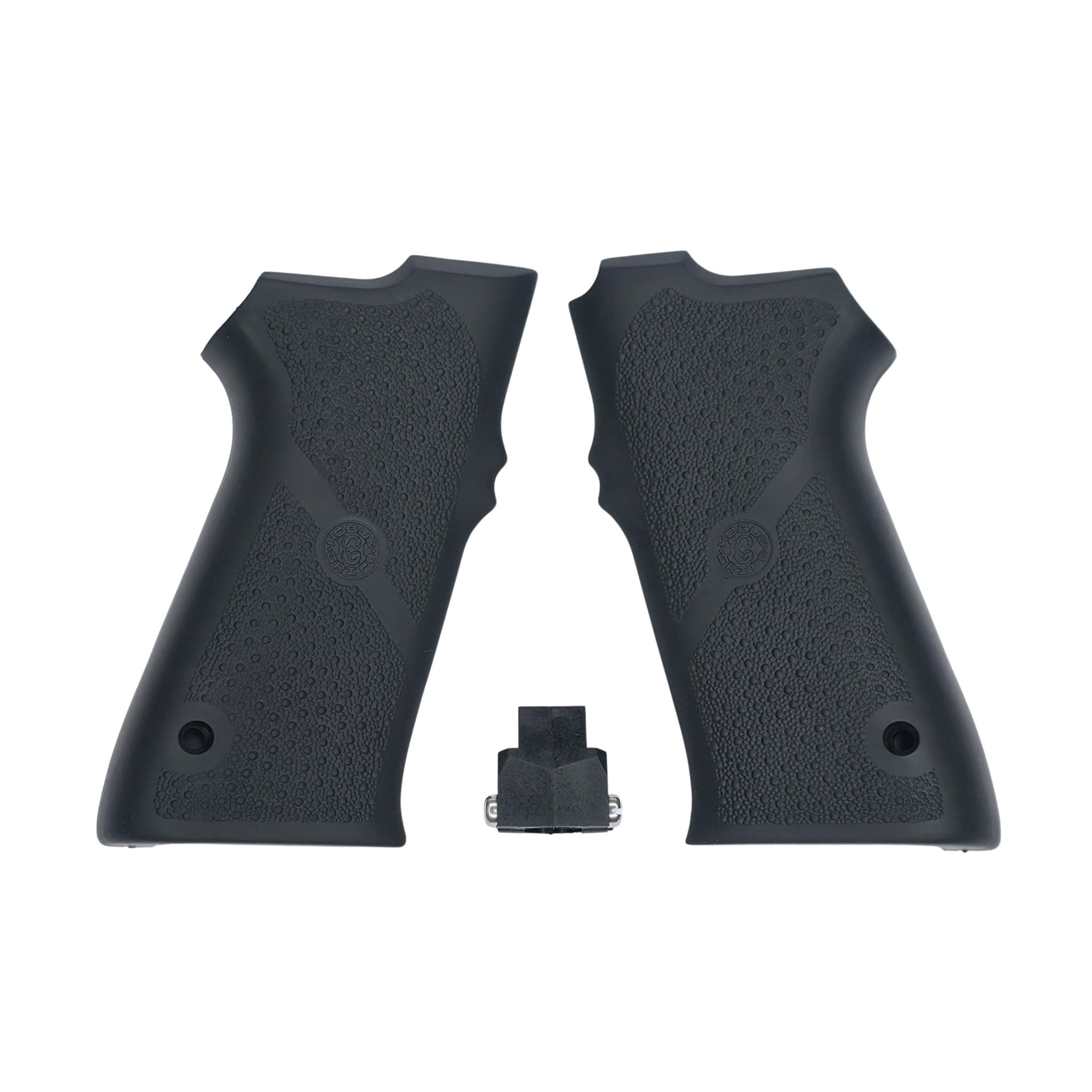 Hogue Rubber Grip Panels for S&W Full Size 9/40 5900 Series, Black - 40010