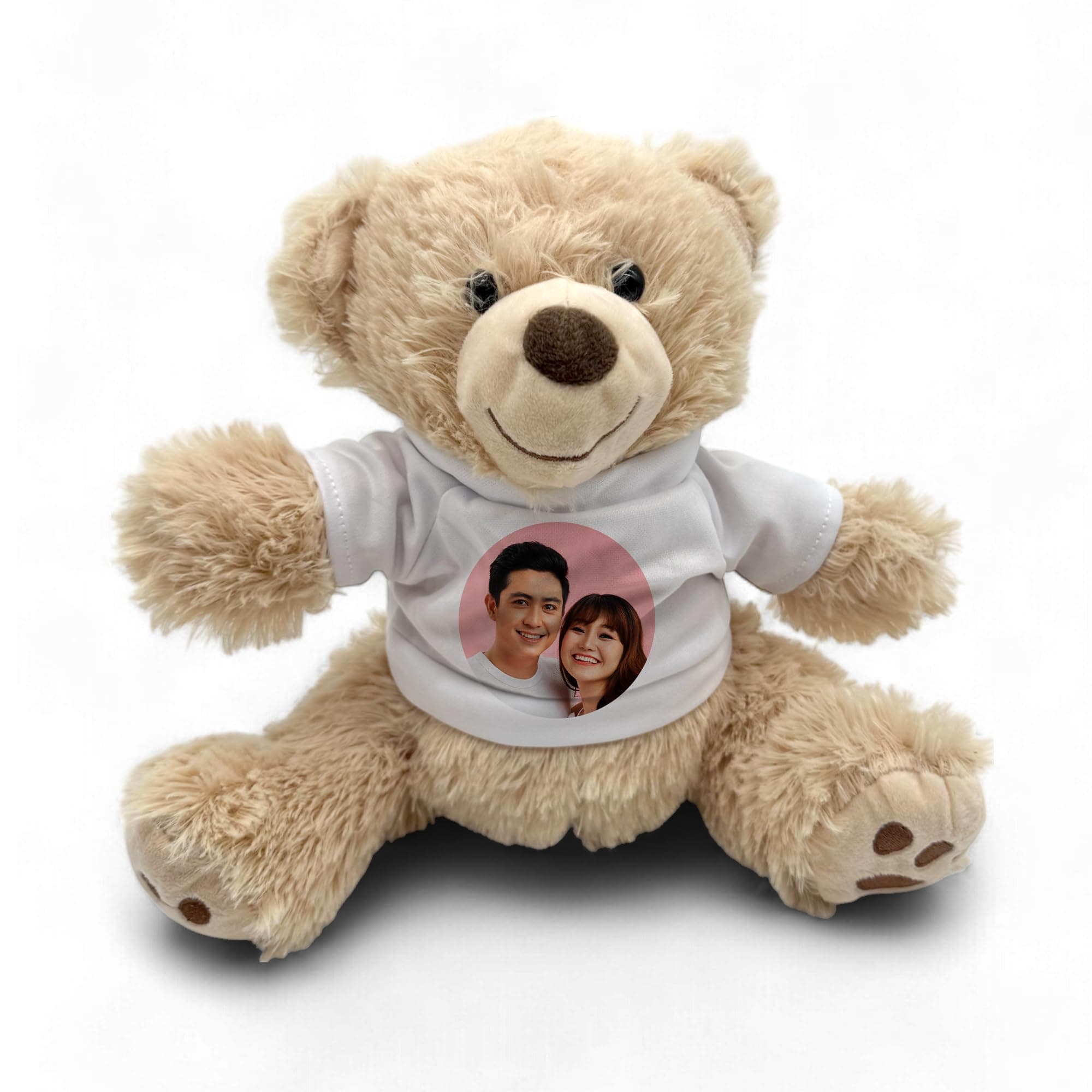 Custom Teddy Bear with Personalised T-shirt: Your Design, Our Craftsmanship