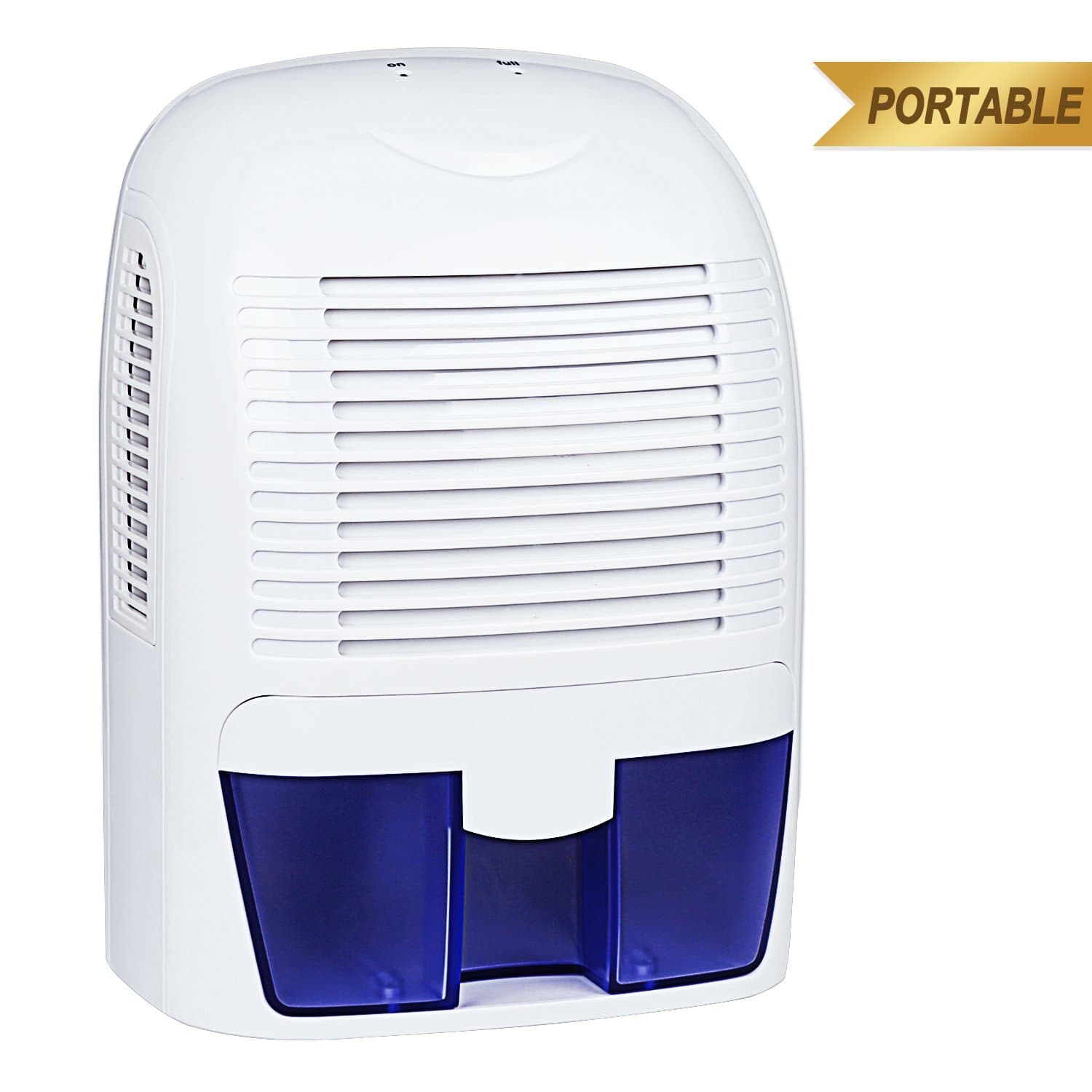 Aidodo 1500ml Compact and Portable Mini Air Dehumidifier for Damp Mould Moisture in Home Kitchen Bedroom Caravan Office Garage Bathroom and Basement