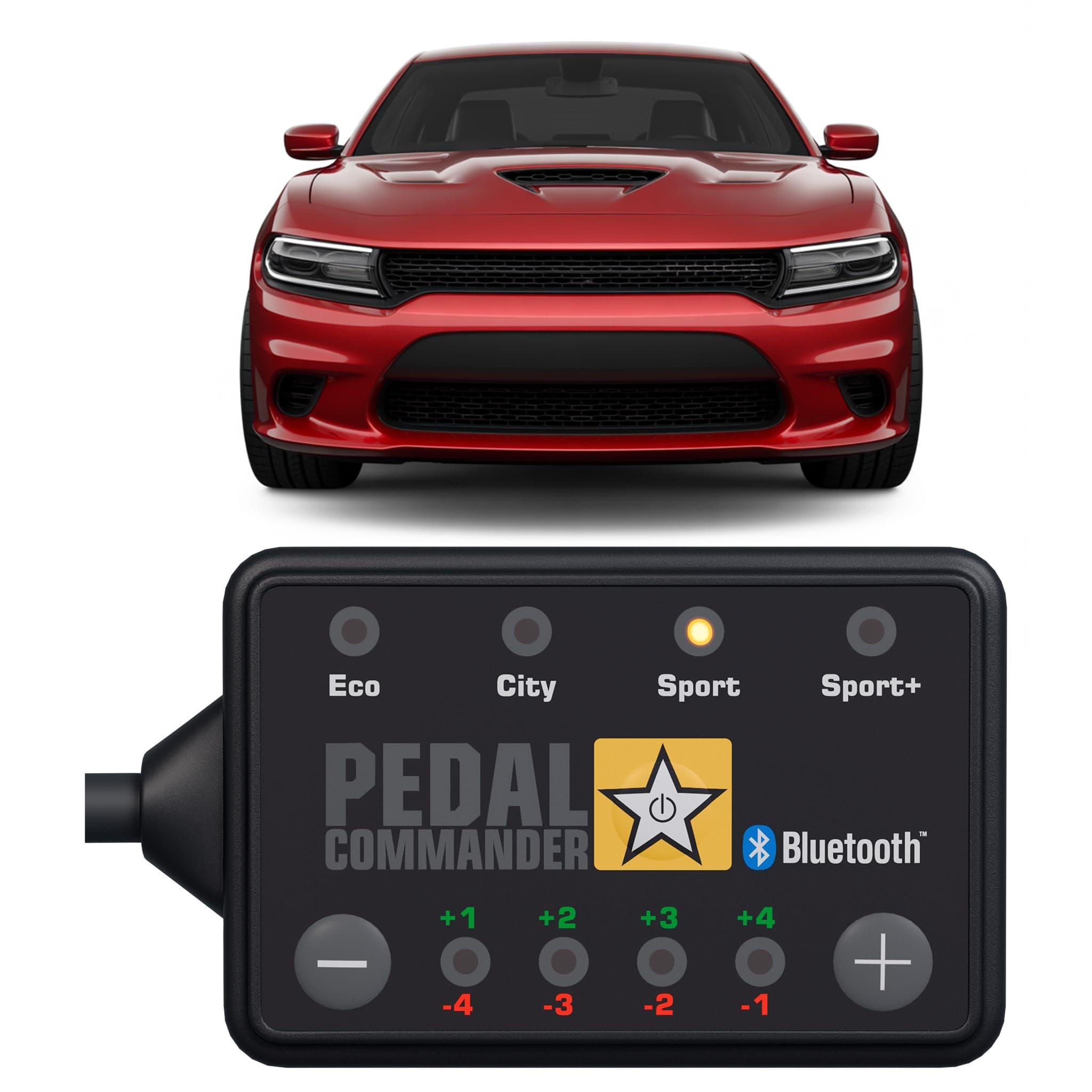 PEDAL COMMANDER Throttle Response Controller Compatible with Dodge Charger 2007-2024 - Anti-Theft, 4 Driving Modes & App Control - Dodge Charger Throttle Controller Performance Accessories