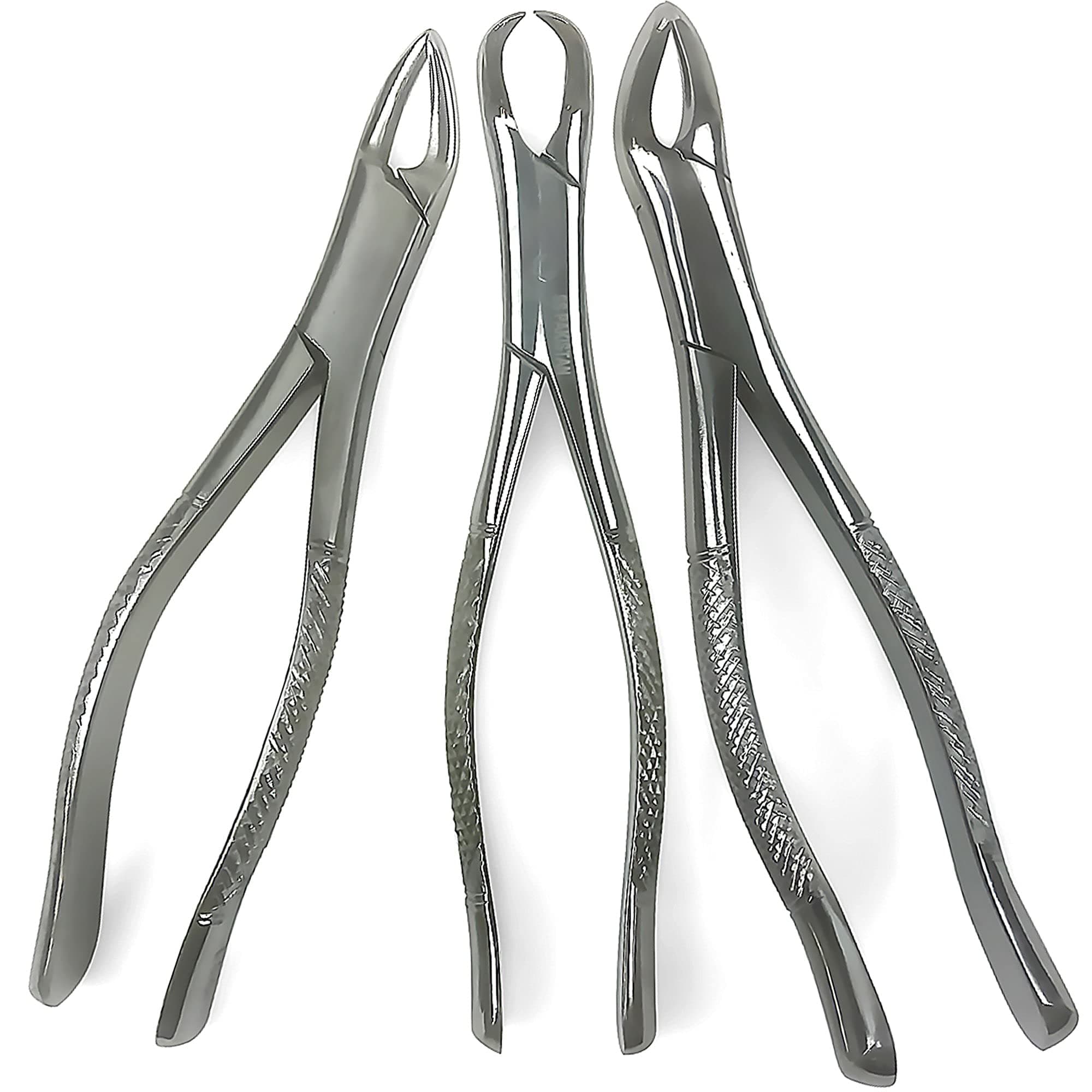 Heavy Duty Dental Extracting Forceps # 150# 151# 23, Apical Forceps, Cowhorn Forceps, Lower Molars, Atraumair - 3 Pcs