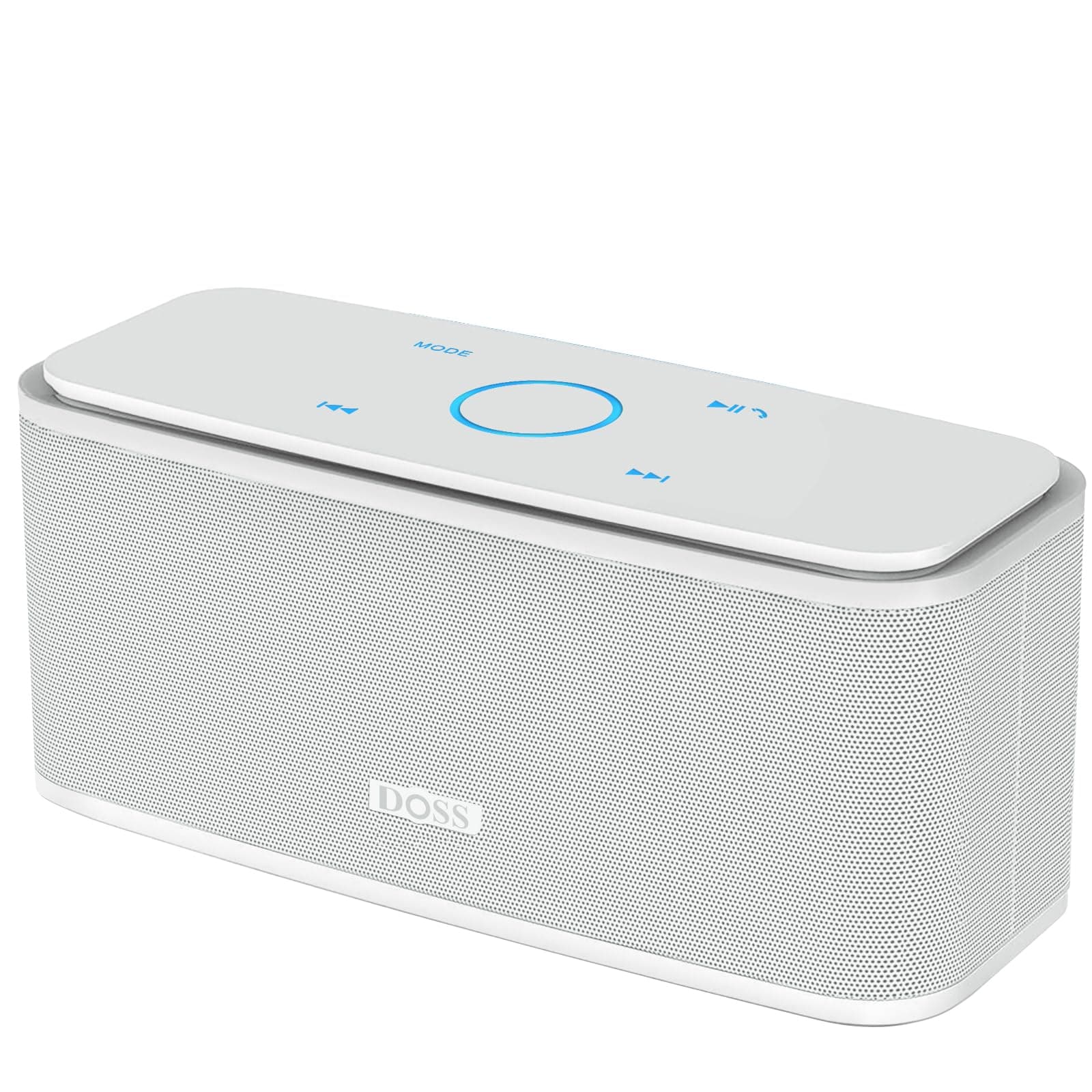 DOSS SoundBox Touch Wireless Bluetooth Speaker-12W HD Sound with Rich Bass, IPX5 Waterproof, 20H Playtime, Handsfree, for Gatherings, Home, Office, Outdoor, Travel-Upgraded