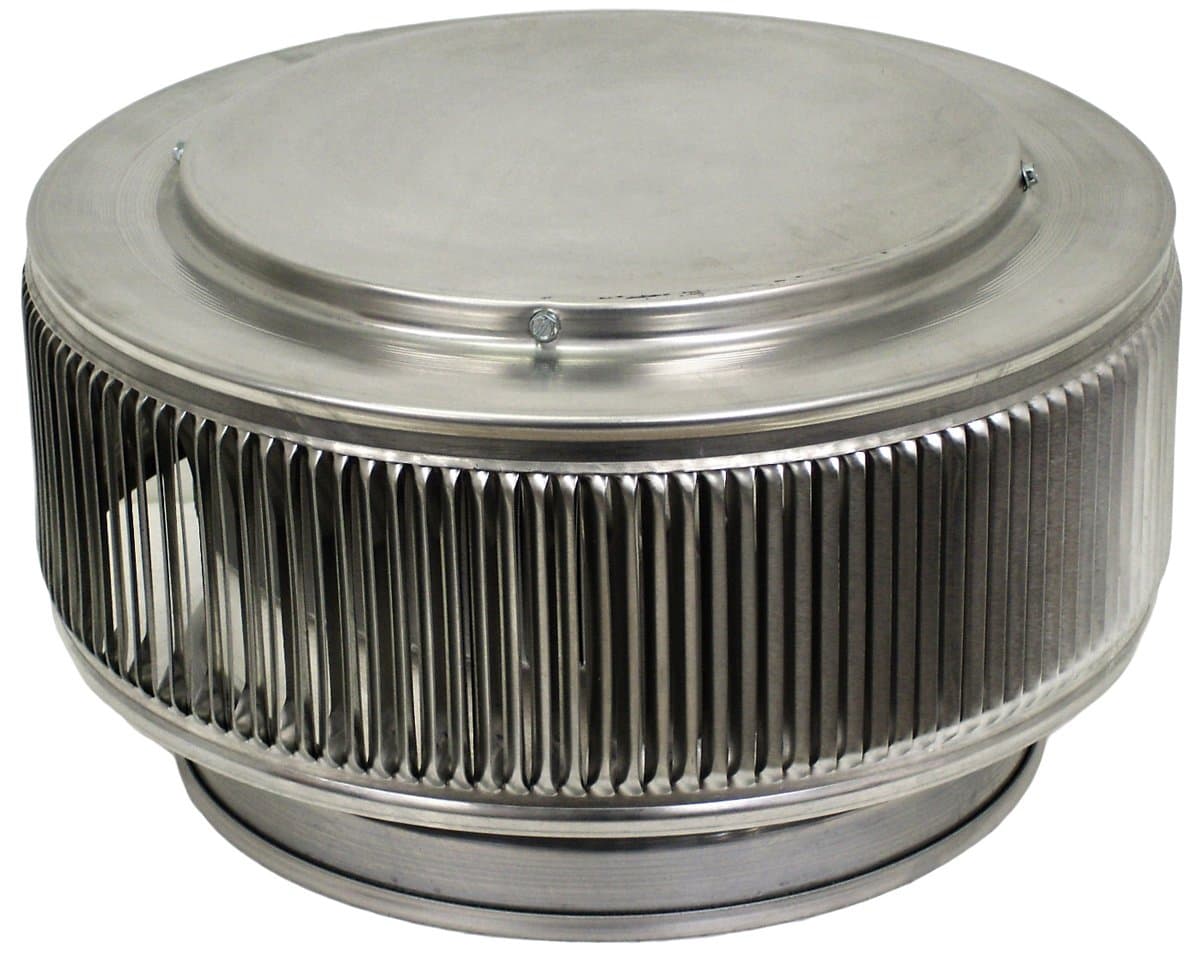 Aura PVC Vent Cap 10 Inch Diameter (Mill finish)