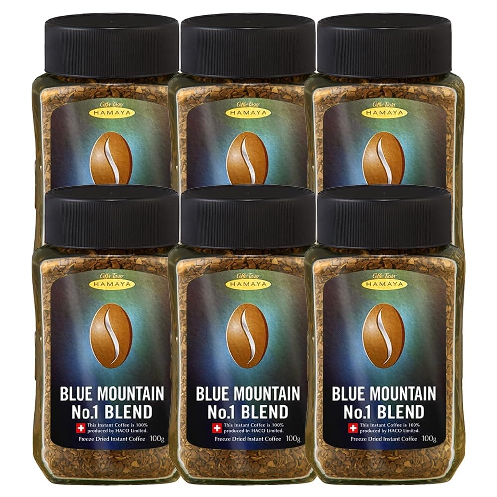Hamaya Blue Mountain No.1 Blend 3.5 oz (100 g), Set of 6