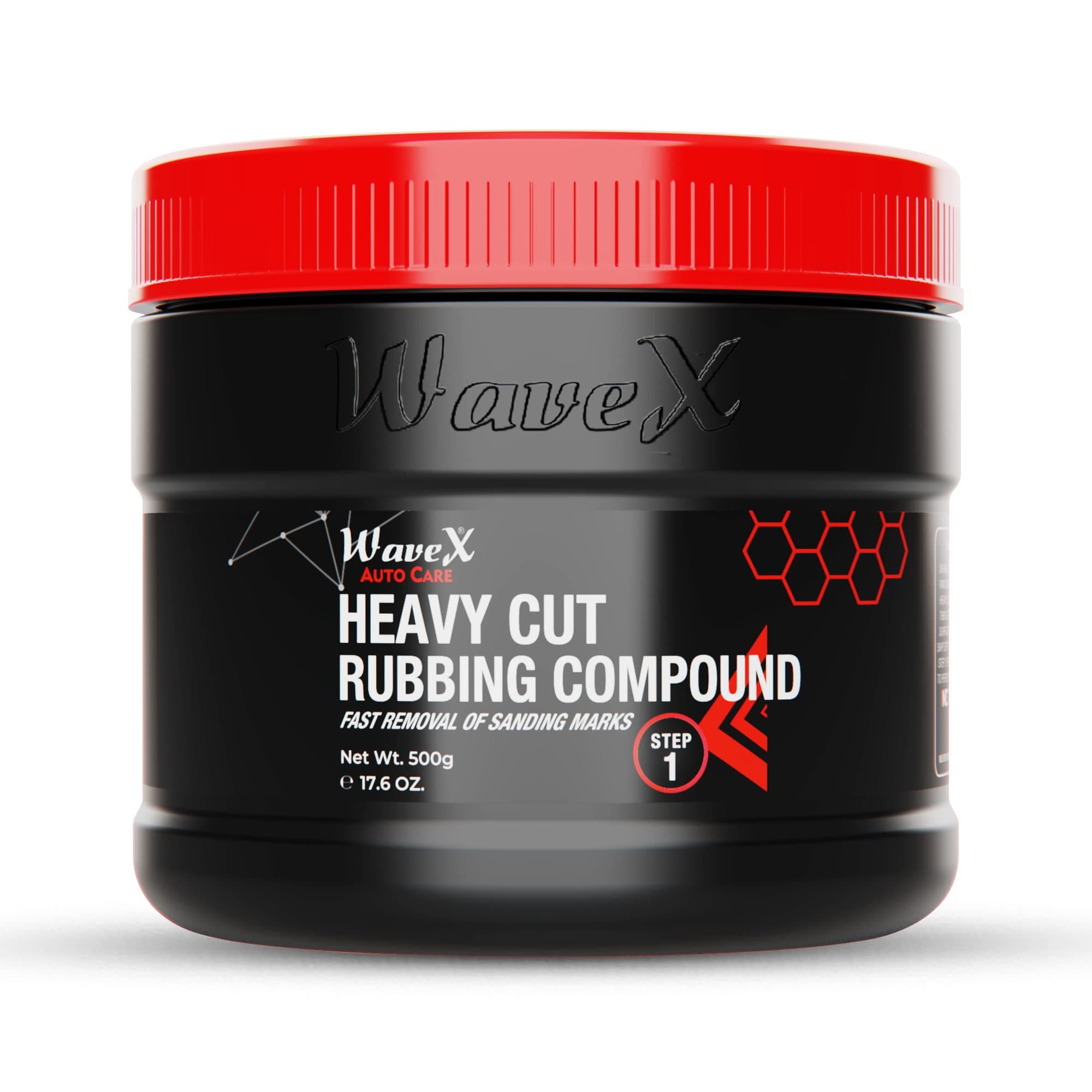 Wavex Rubbing Compound Heavy Cut 500g Super Heavy Hard Cut