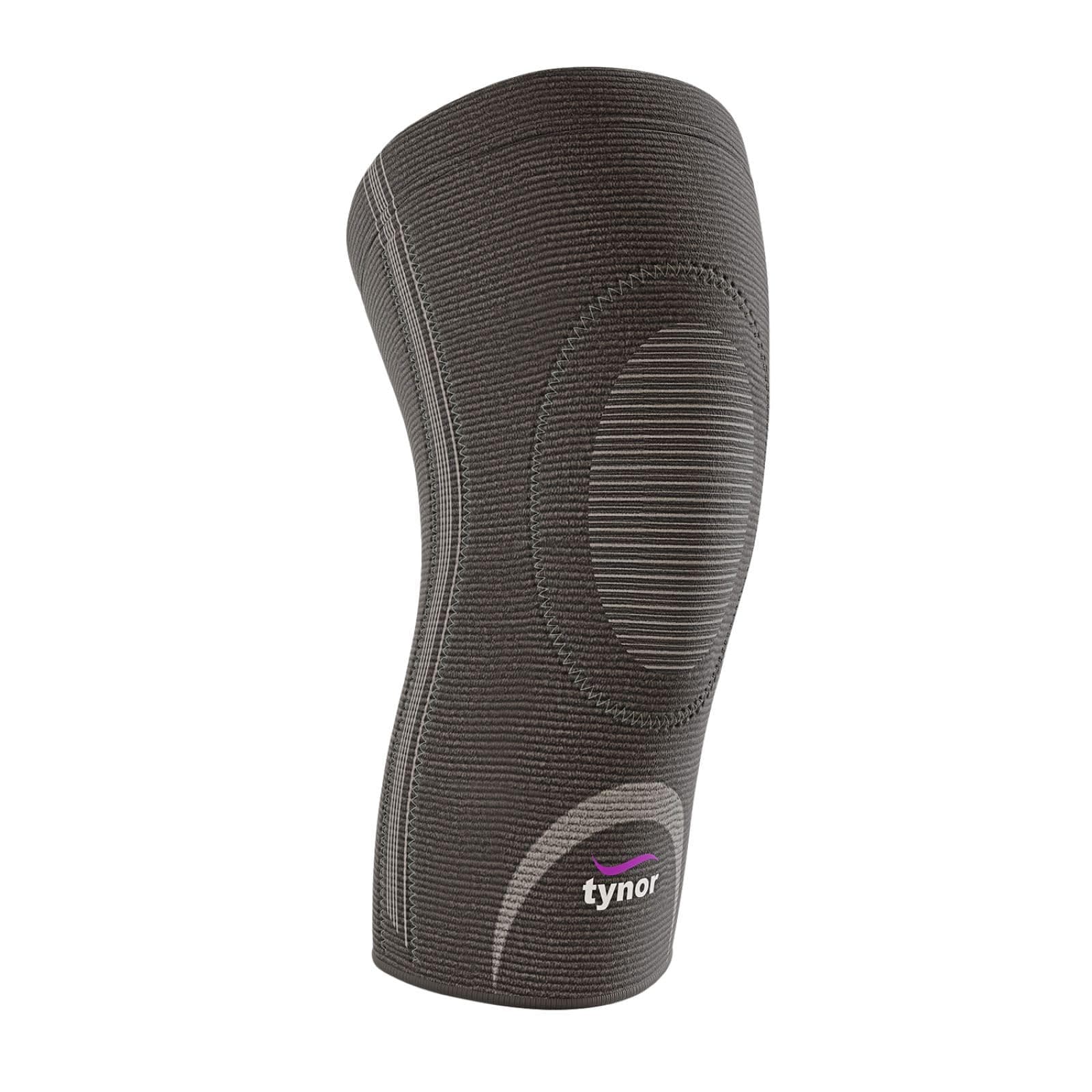 TYNOR Knee Cap with Patellar Ring, Grey & Sky Blue, XL, 1 Unit