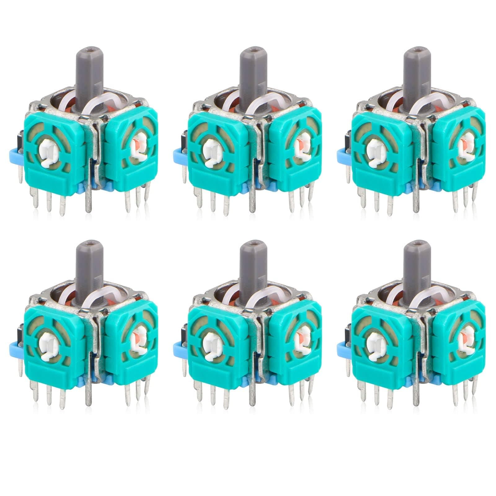 EEEKit 3D 6-Pack Replacement Joystick for PS4 Dualshock 4 Xbox One Controller Xbox Elite Controller