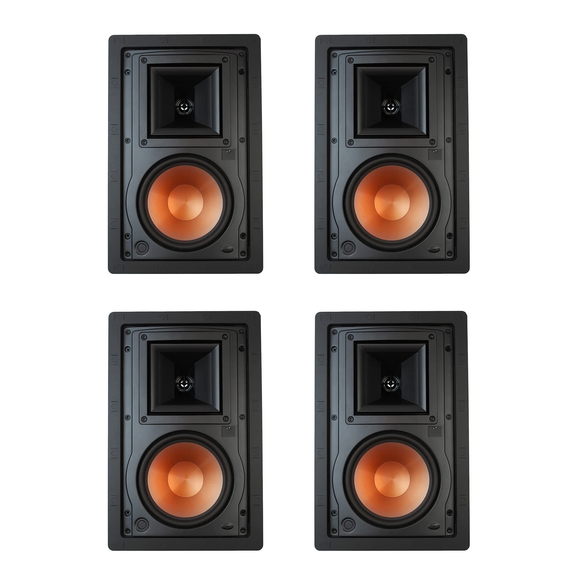 Klipsch R-3650-W II in-Wall Speaker (Set of 4) - White