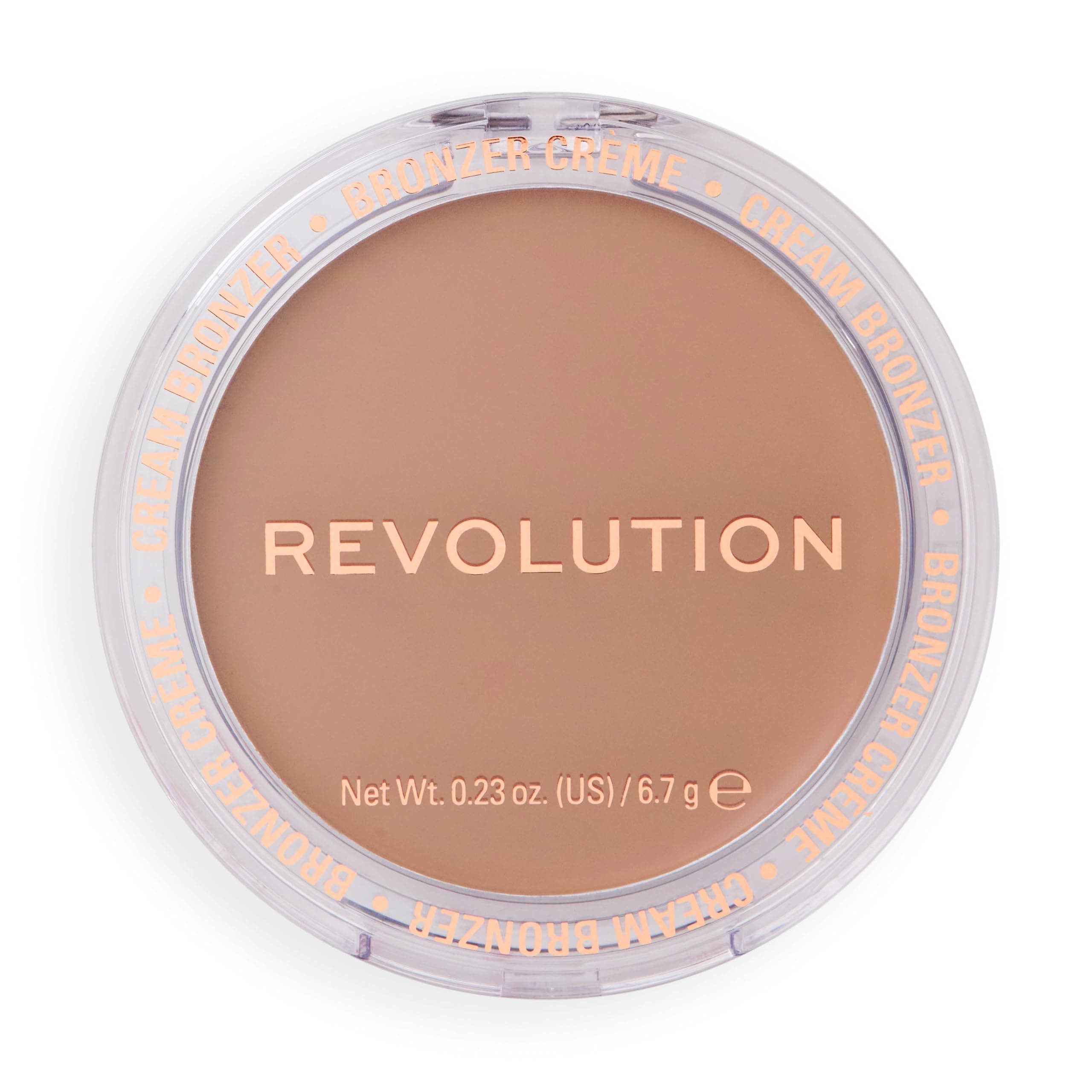 Makeup Revolution, Ultra Cream Bronzer, Light, For Light Skin Tones, 12g
