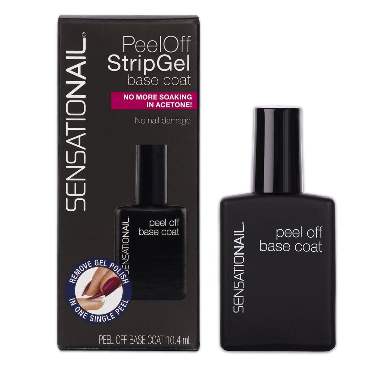 SENSATIONAIL Peeloff Stripgel Base Coat x